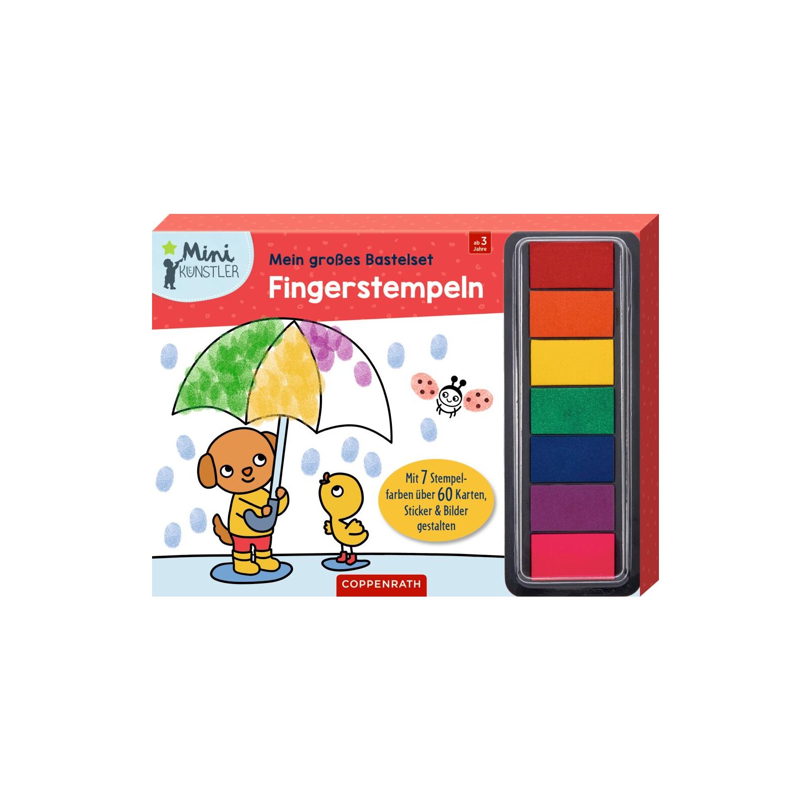 Coppenrath - Mini-Künstler - Mein großes Bastelset: Fingerstempeln (2)