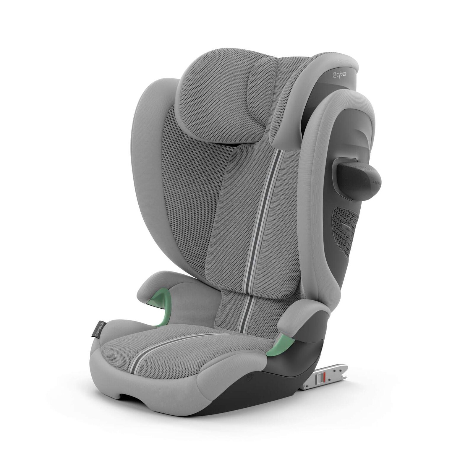 Cybex - Gold Solution G2 PLUS i-Fix Kindersitz Stone grey