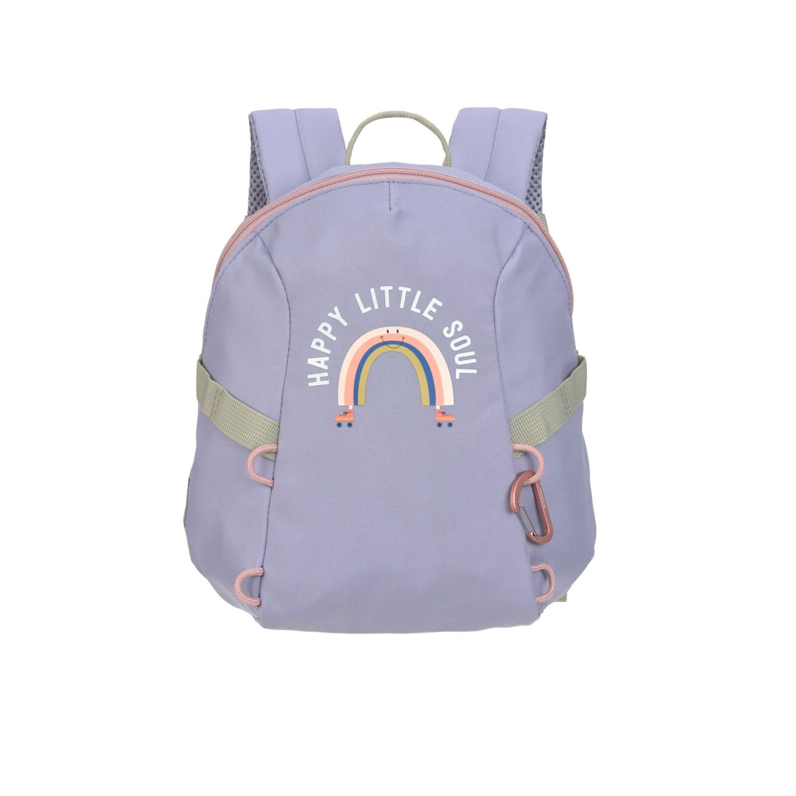 Lässig - Kindergartenrucksack Tiny Outdoor - Regenbogen, Lila