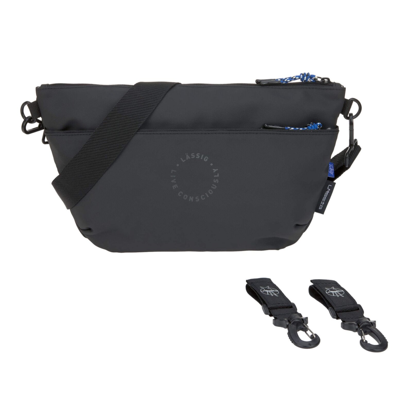 Lässig - Kinderwagen Organizer - Bum Bag, Schwarz