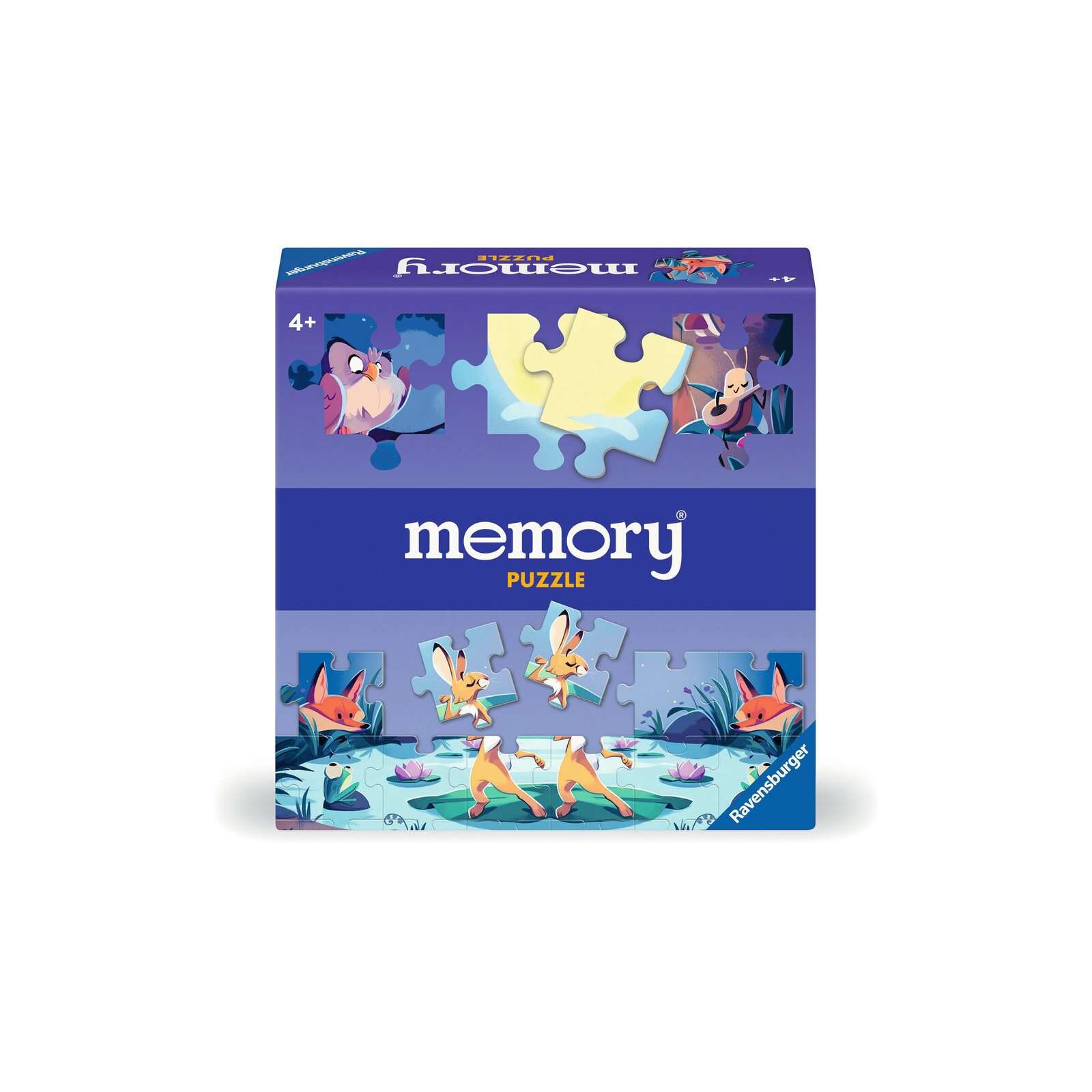 Ravensburger - Puzzle memory® - 80 Teile - ab 4 Jahre - Tiere am Teich (A)