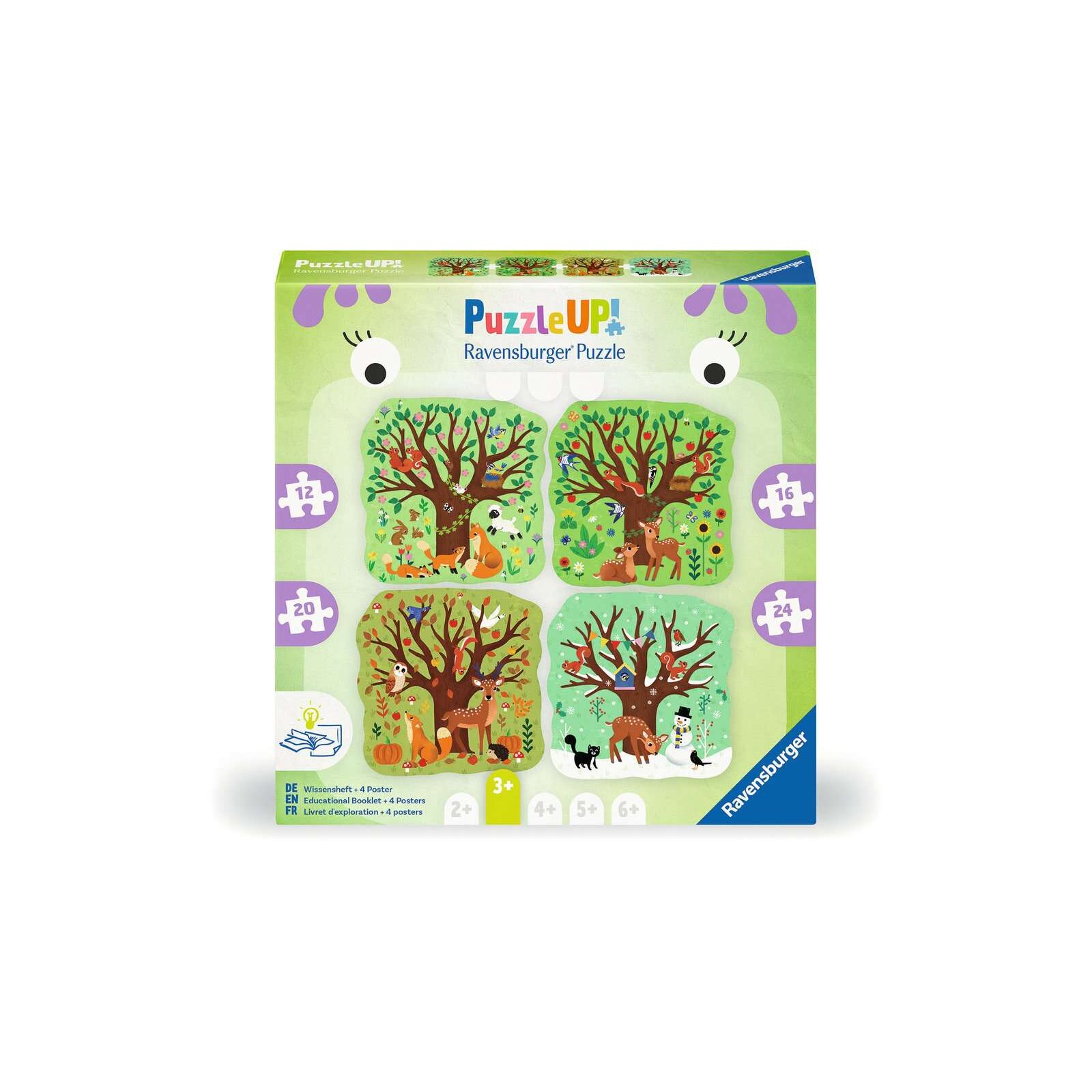 Ravensburger - Puzzle UP! - 72 Teile - ab 3 Jahre Vier Jahreszeiten