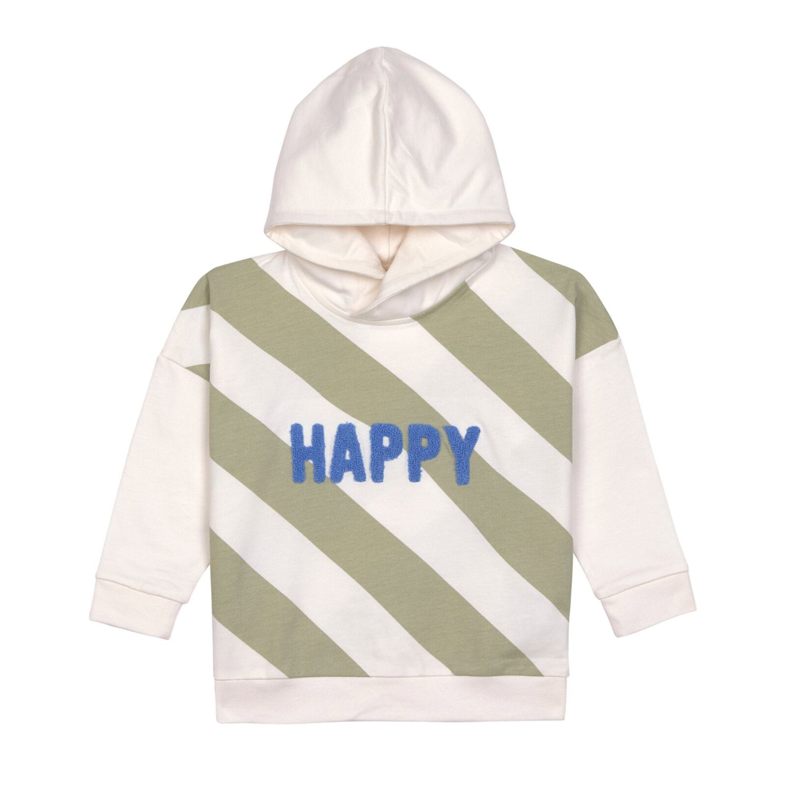 Lässig - Kinder-Kapuzenpullover Kids Hoodie Happy - Milky, Gr. 110/116