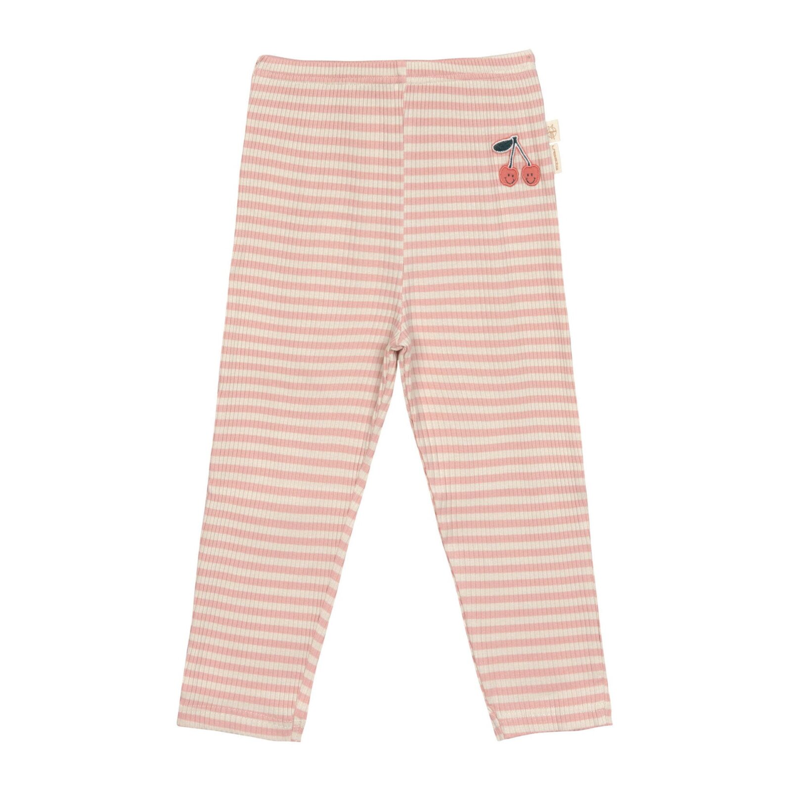 Lässig - Kinder-Leggings Ribbed - Cherry Peach, Gerippt, 3-6 Monate