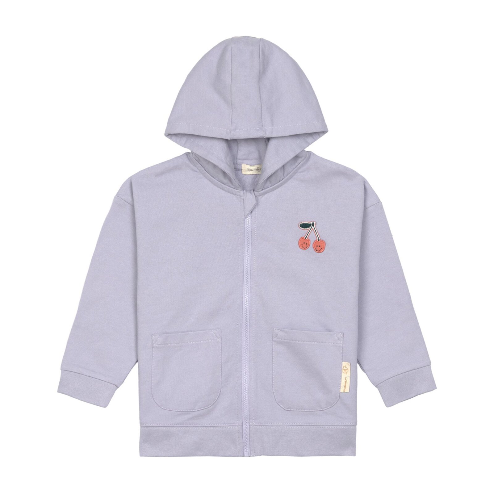 Lässig - Kinder-Sweatjacke Little Gang - Pastel Lilac, Gr. 98/104