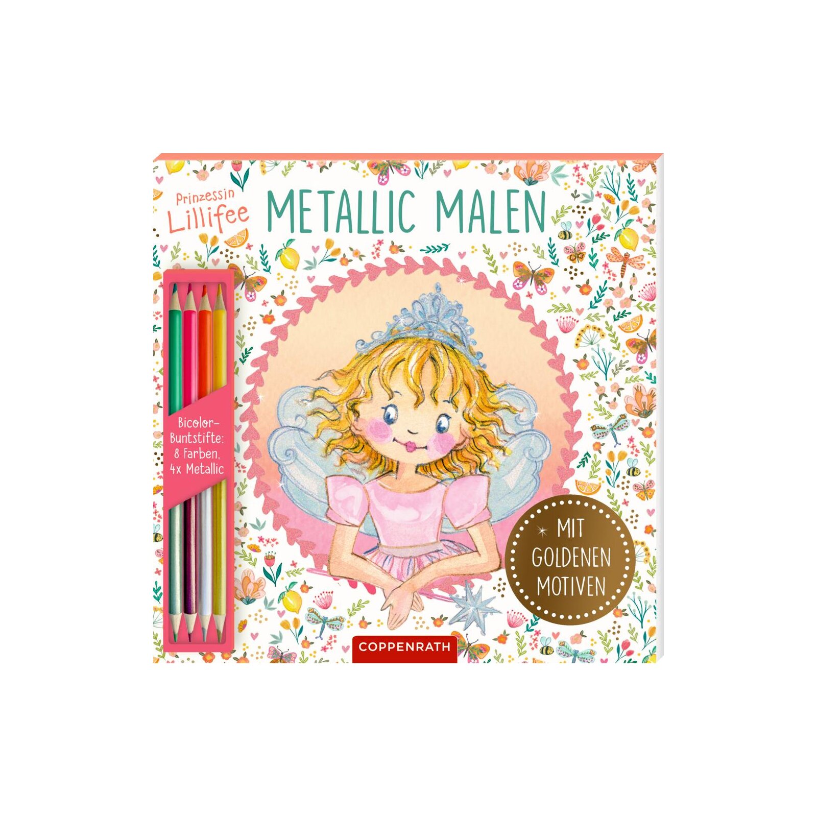 Coppenrath - Prinzessin Lillifee - Malblock: Metallic-Malen (5)