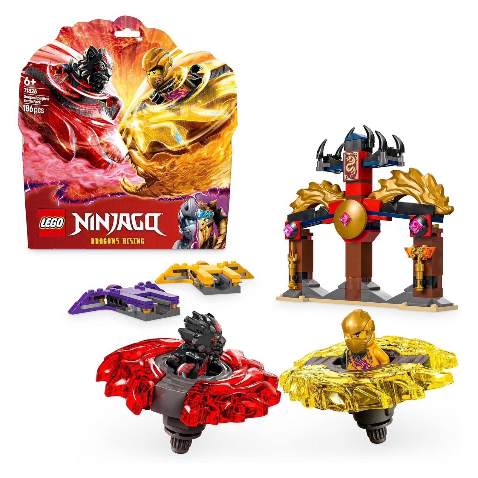 LEGO - Ninjago - 71826 Drachen-Spinjitzu Battle Pack
