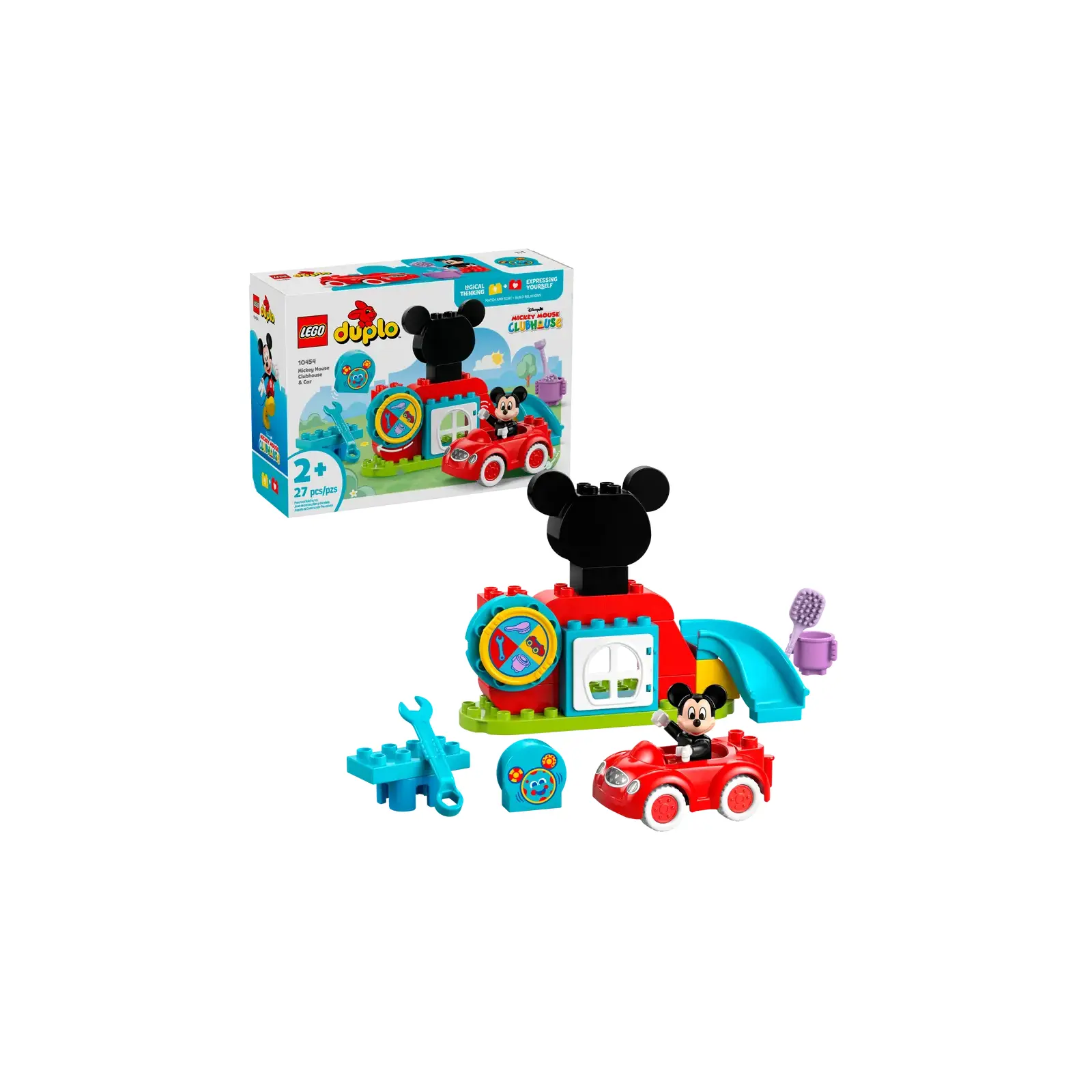 LEGO - Duplo - 10454 Mickys Clubhaus und Auto (N)