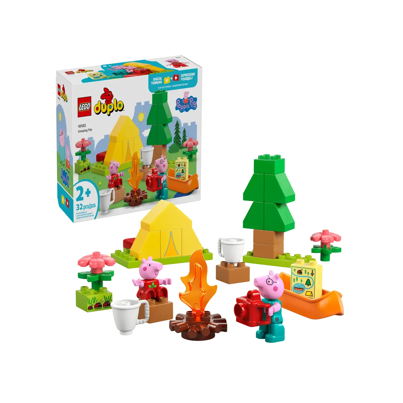 LEGO - Duplo - 10452 Peppa Wutz Campingausflug (N)