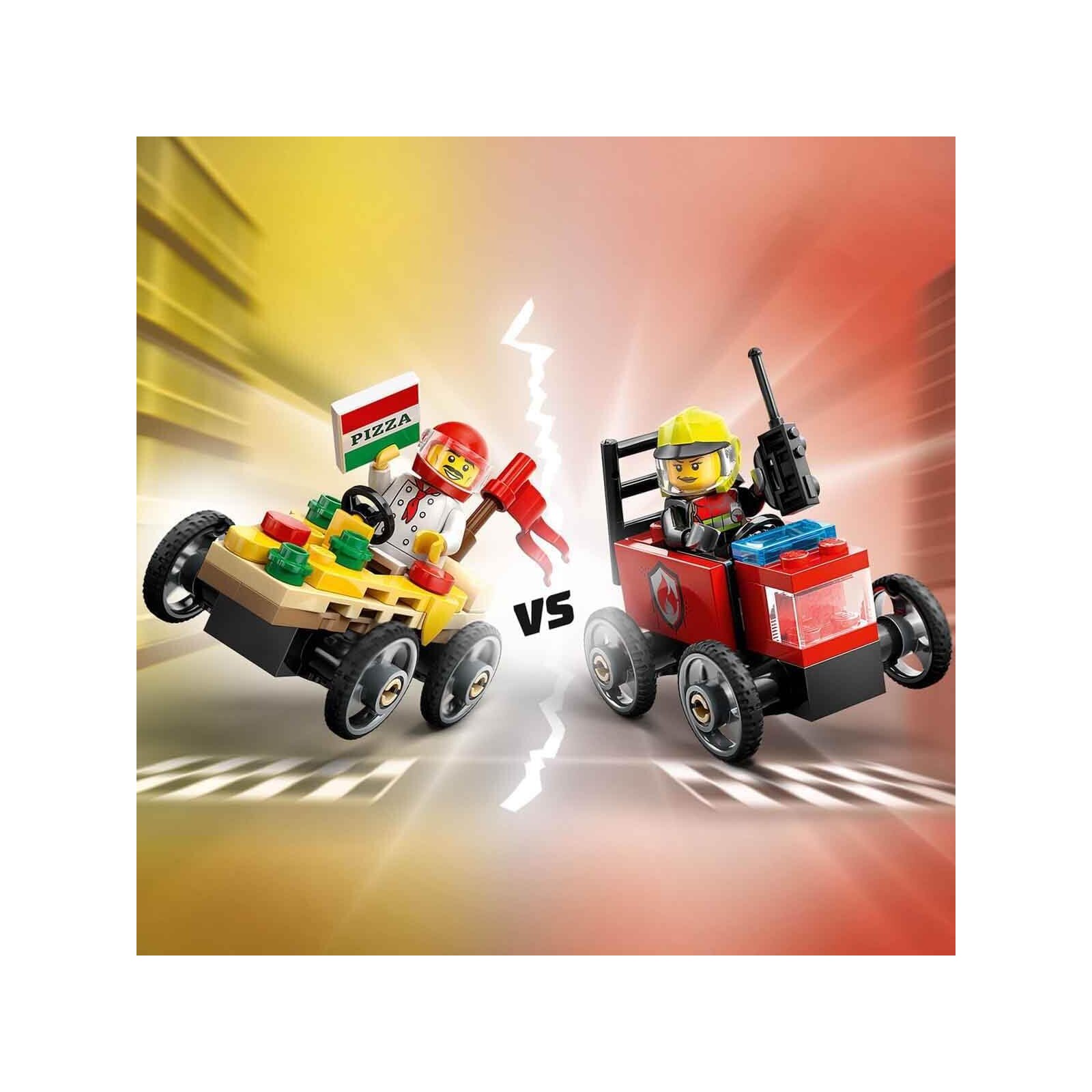 LEGO - City - 60458 Pizzalieferwagen vs. Löschauto
