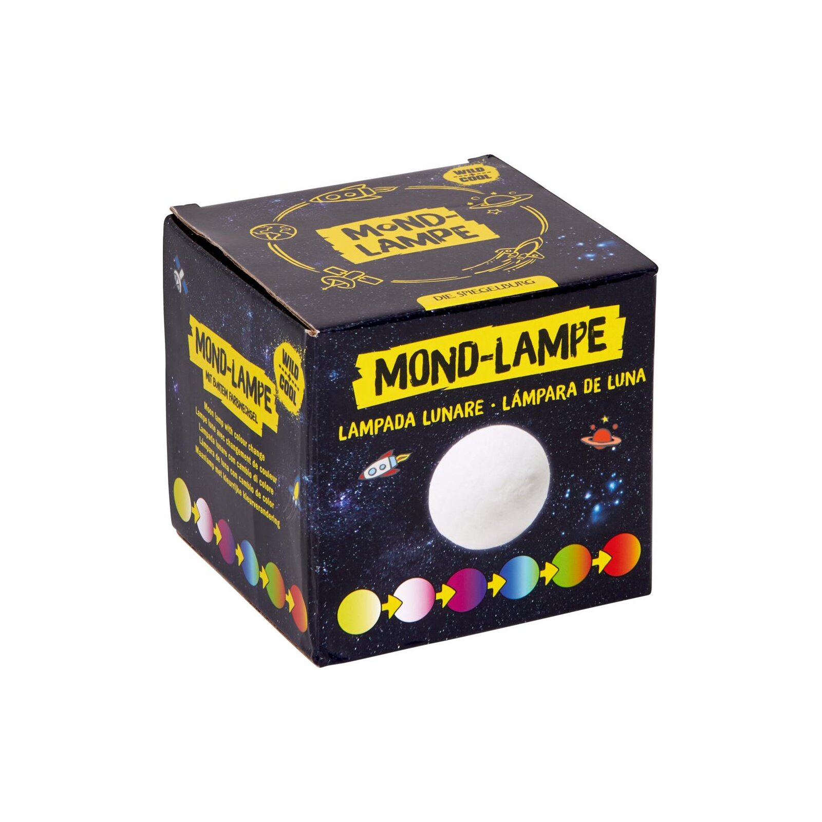 Die Spiegelburg - Wild+Cool - Mond-Lampe (mit Farbwechsel) (3)