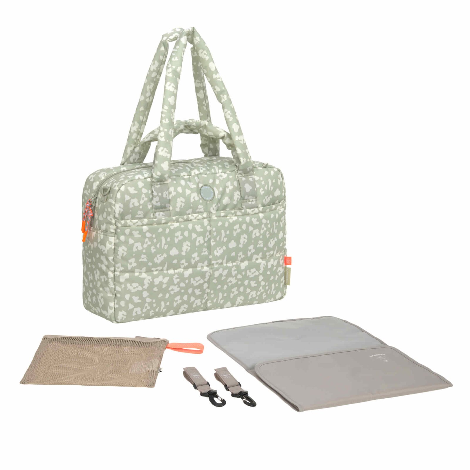 Lässig - Wickeltasche - Everyday Bag, Leo, Light Khaki