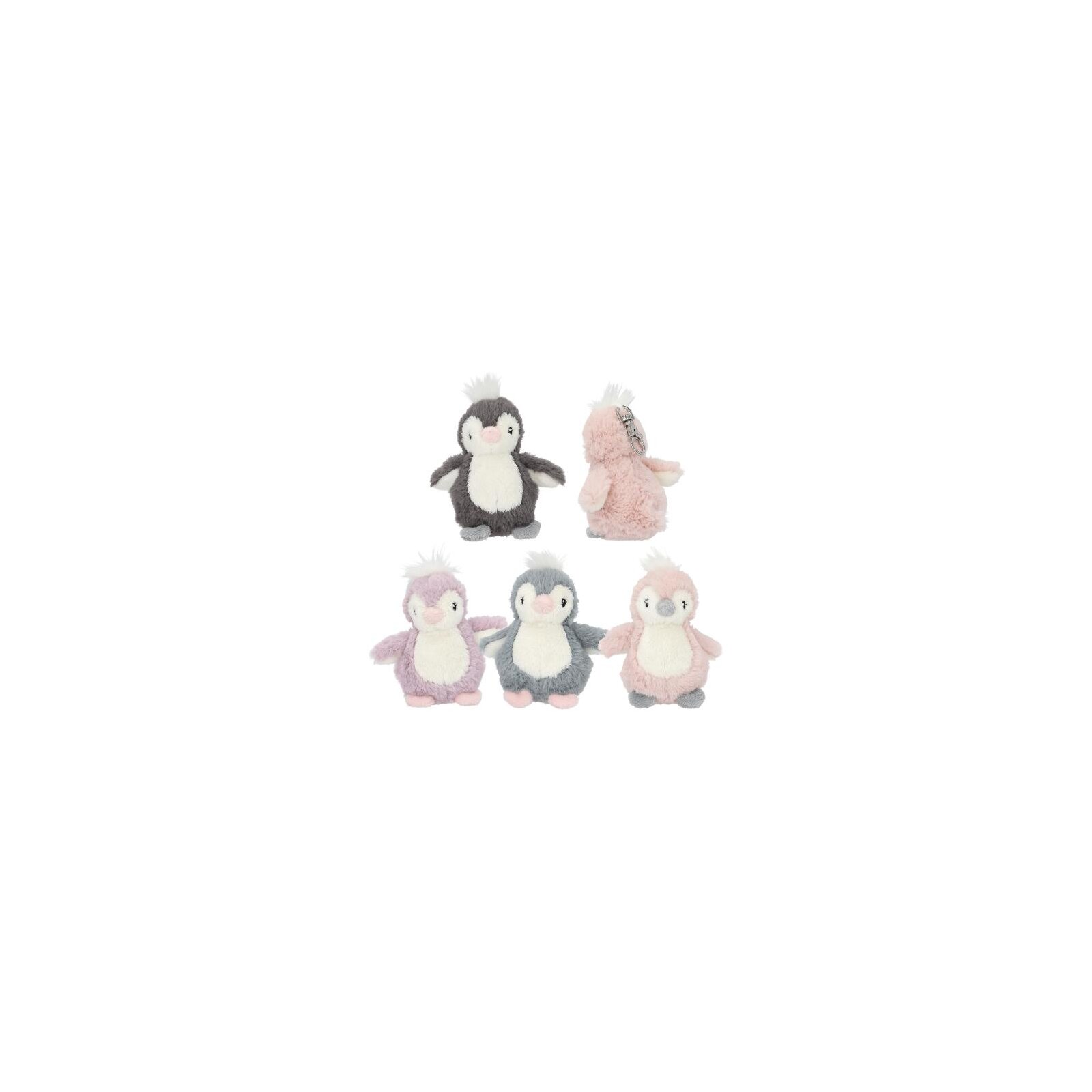 Depesche - Princess Mimi Plüsch - Baby Pinguin Anhänger, sort.