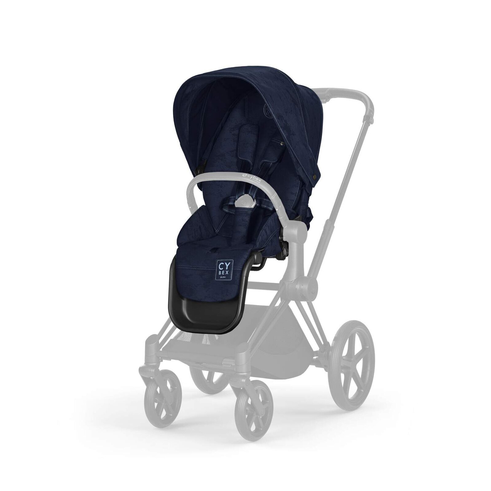 Cybex - Platinum PRIAM 4.0, e-PRIAM 2.0 Sitzpaket Rebellious Luxury Denim Blue