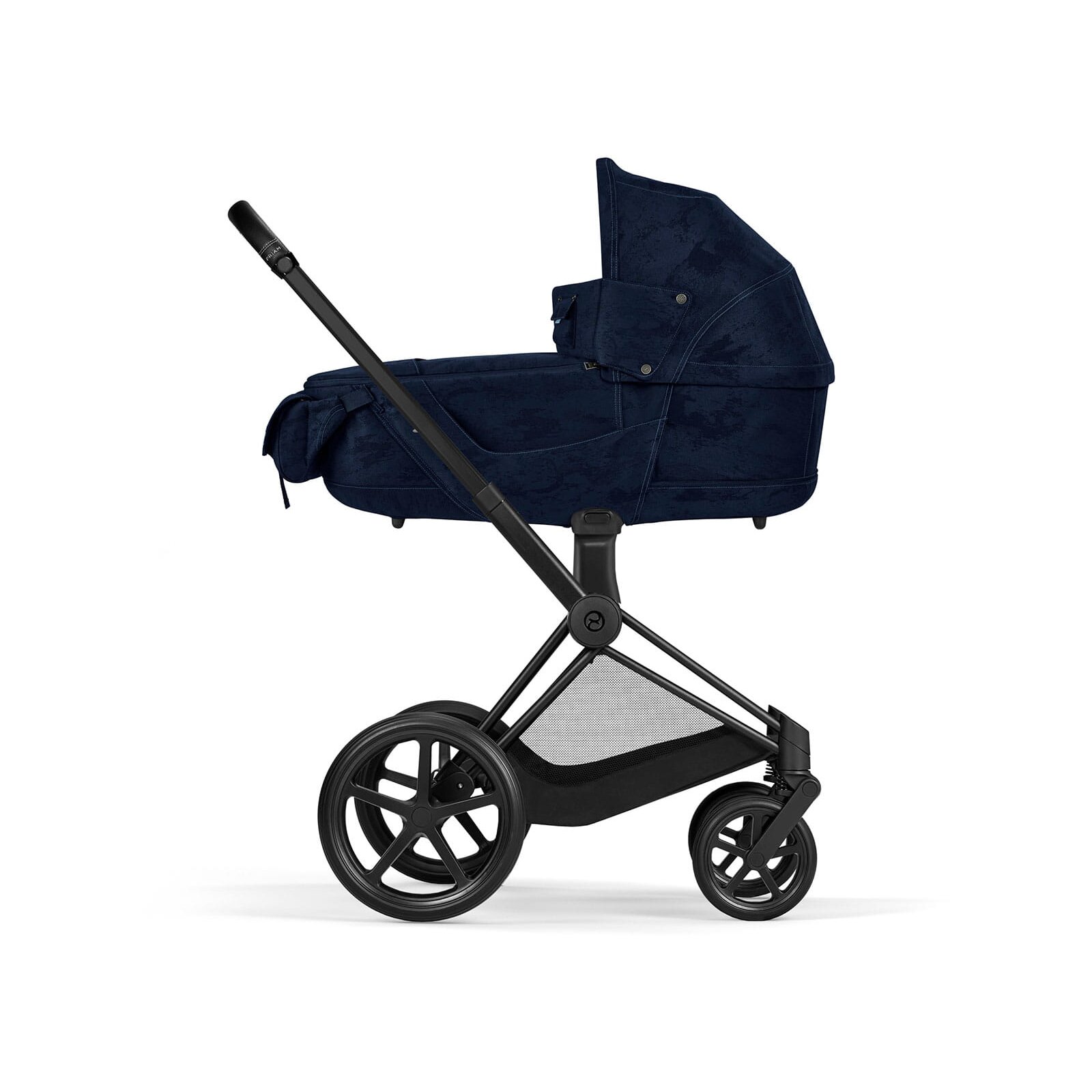 Cybex - Platinum PRIAM 4.0 Kombikinderwagen Rebellious Luxury Denim Blue