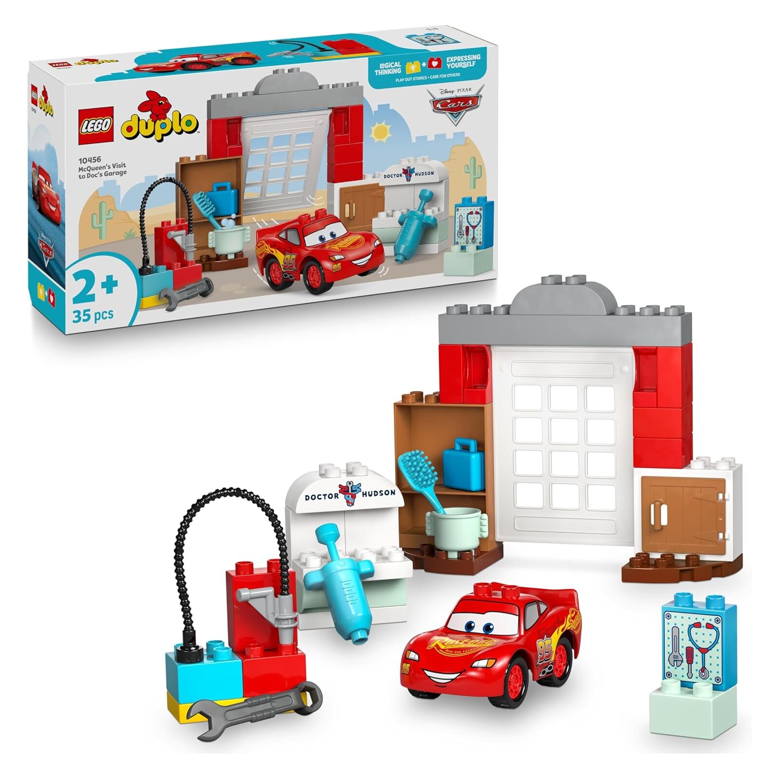 LEGO - Duplo - 10456 McQueens Besuch in Docs Werkstatt