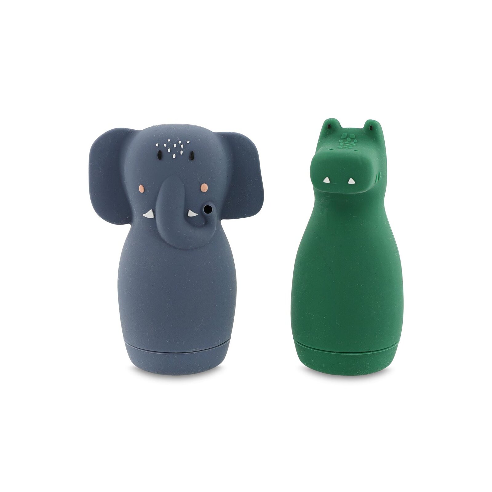 Trixie - Mrs. Elephant & Mr. Crocodile Badespielzeug Spritztiere (4)