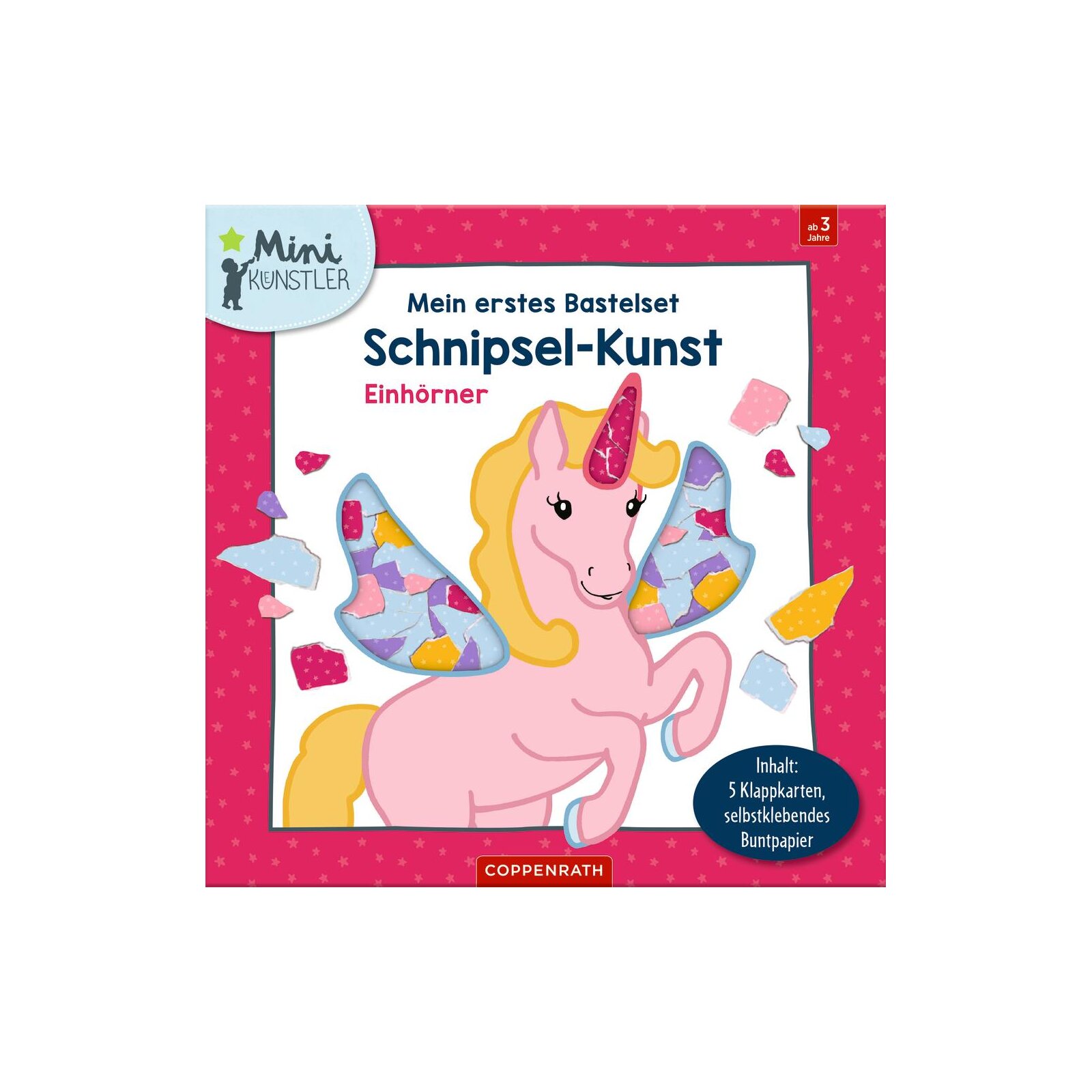 Coppenrath - Mini-Künstler - Mein erstes Bastelset - Schnipsel-Kunst: Einhörner (2)