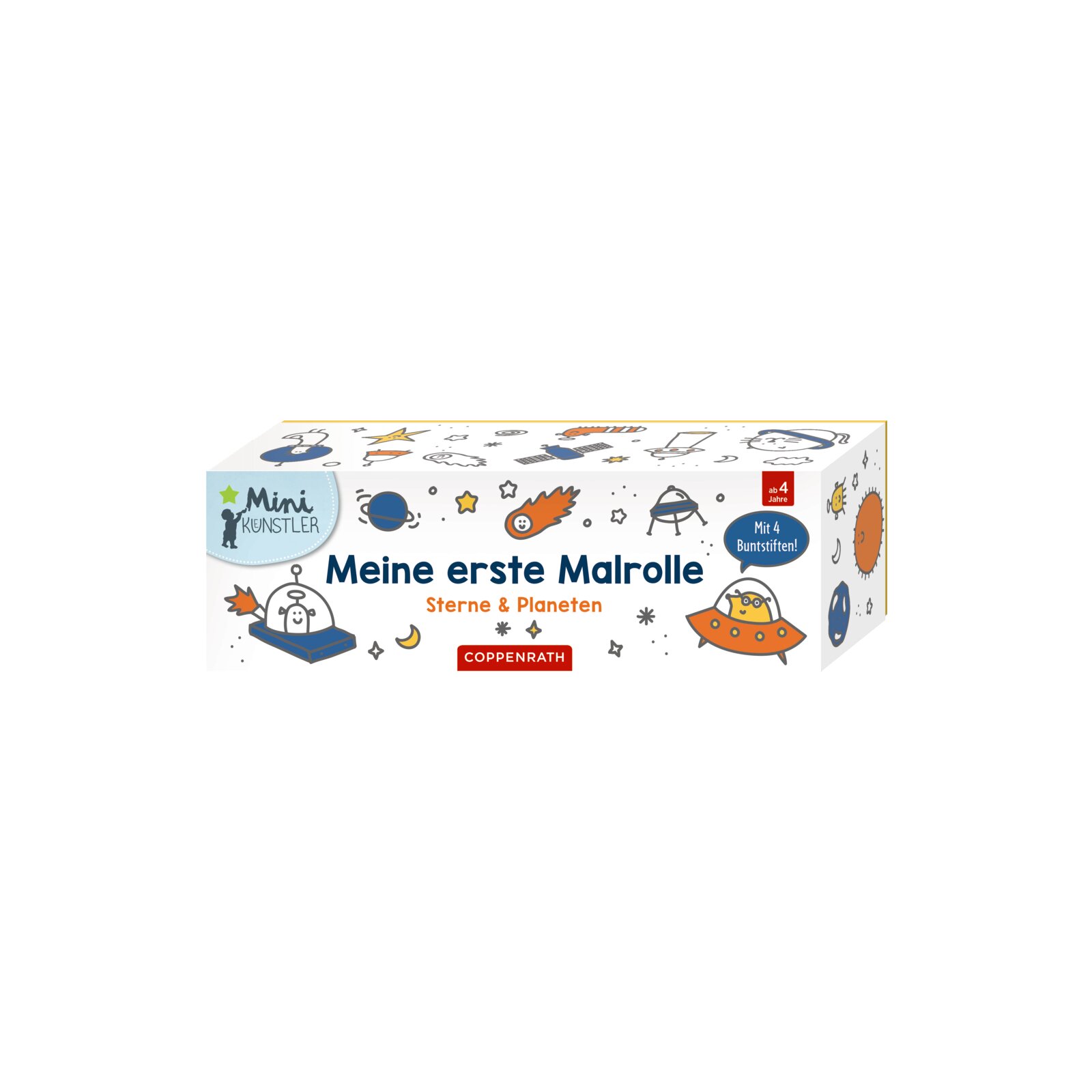 Coppenrath - Mini-Künstler - Meine erste Malrolle: Sterne & Planeten