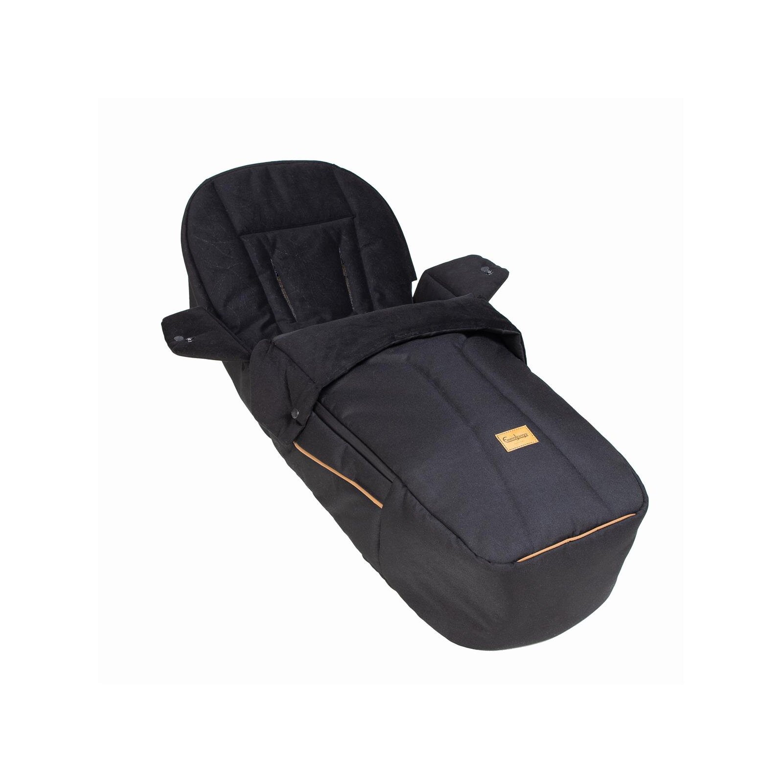 Emmaljunga - 3-in-1 Kinderwagen-Fußsack FLAT+ Outdoor Black