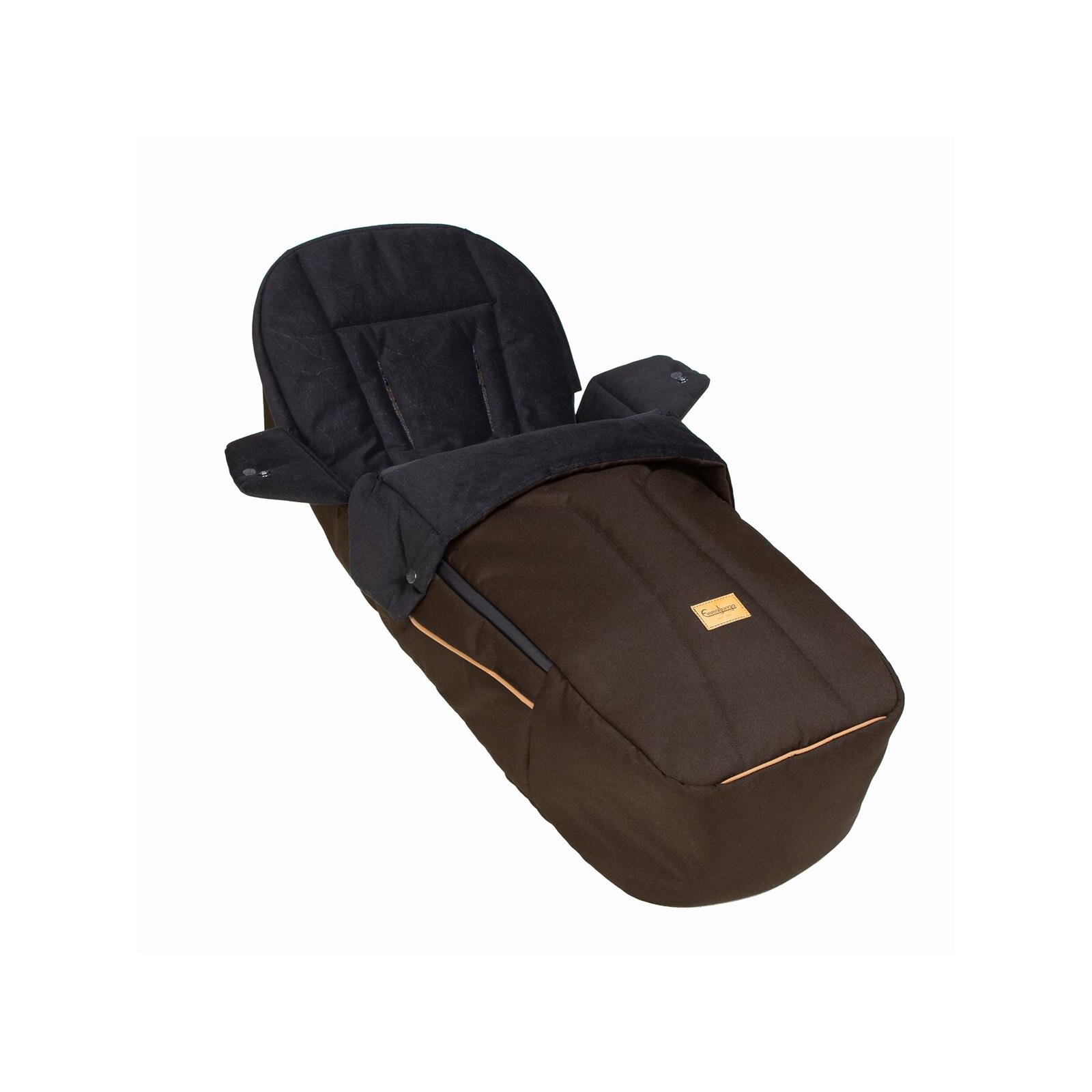 Emmaljunga - 3-in-1 Kinderwagen-Fußsack FLAT+ Outdoor Brown