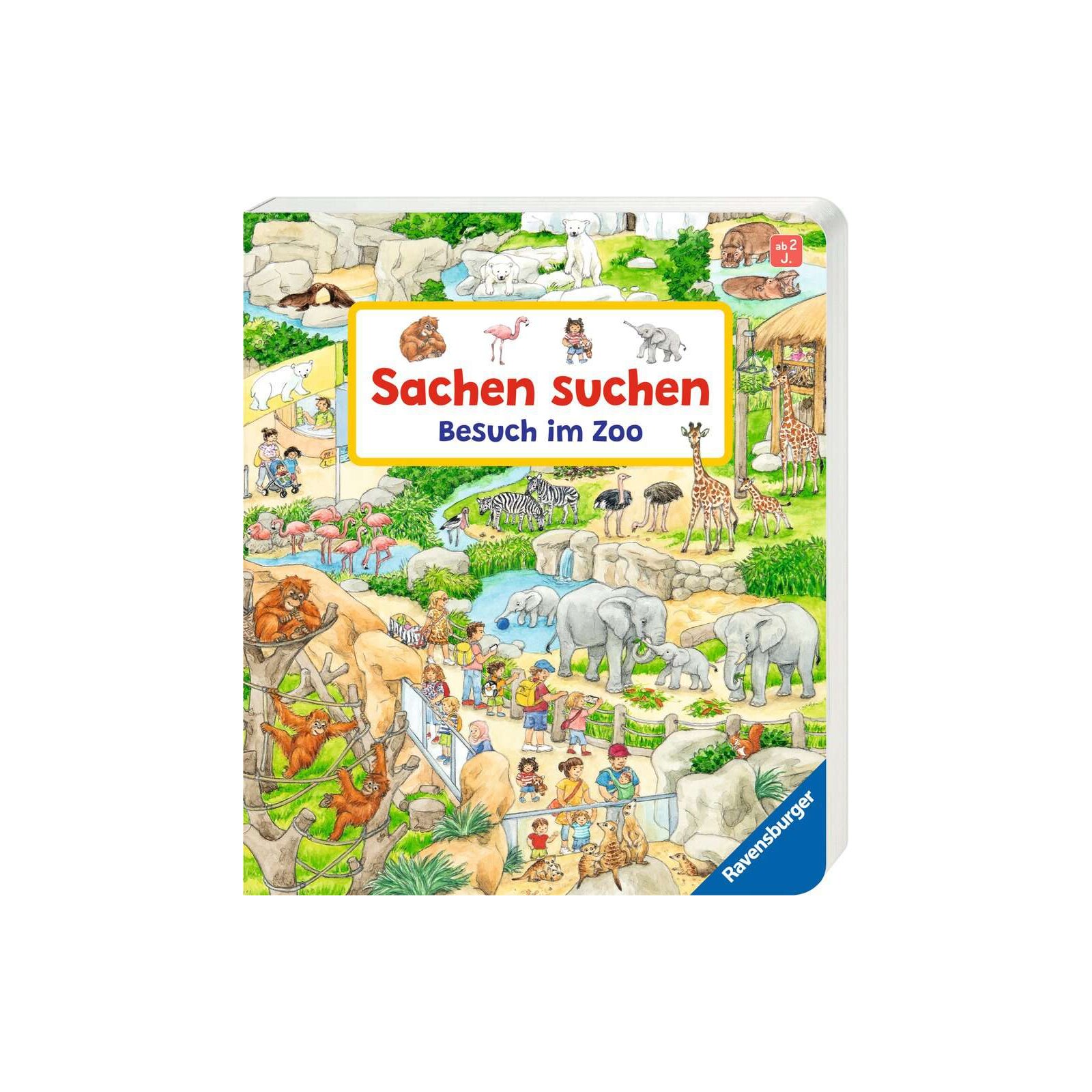 Ravensburger - Sachen suchen: Besuch im Zoo