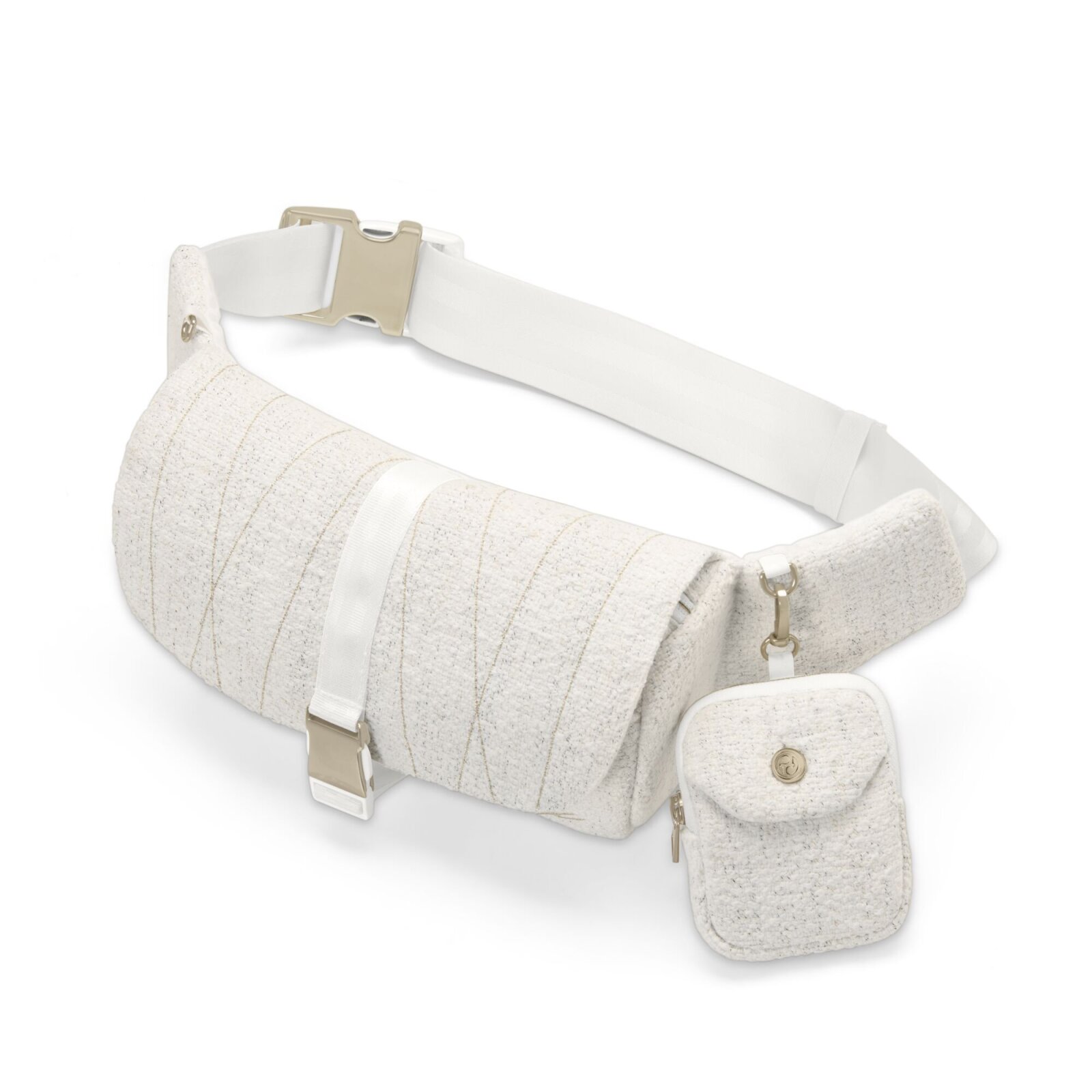 Cybex - Platinum Belt Bag Boucle Cream white