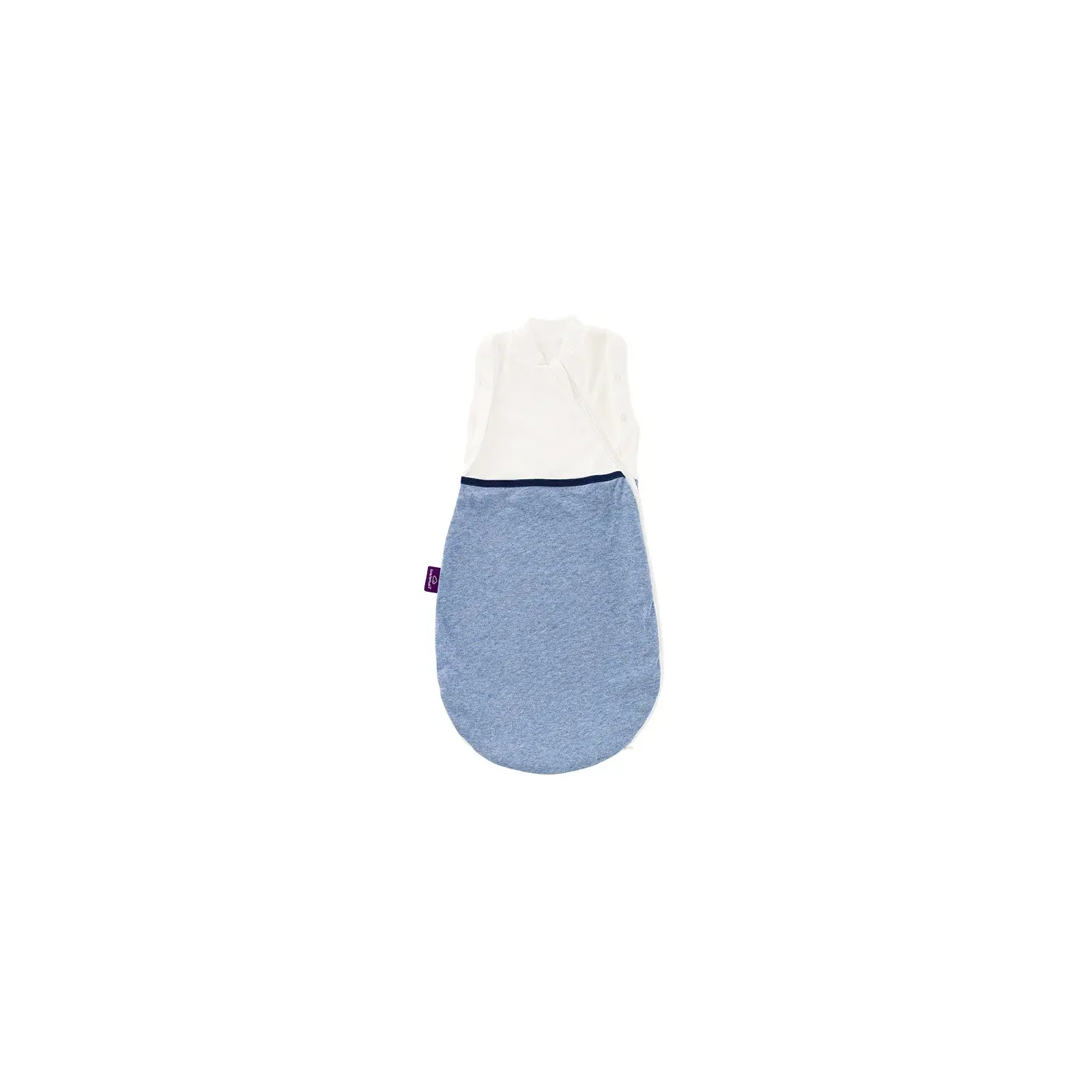 Träumeland - Puck-Schlafsack Air (0,5 TOG) blau meliert