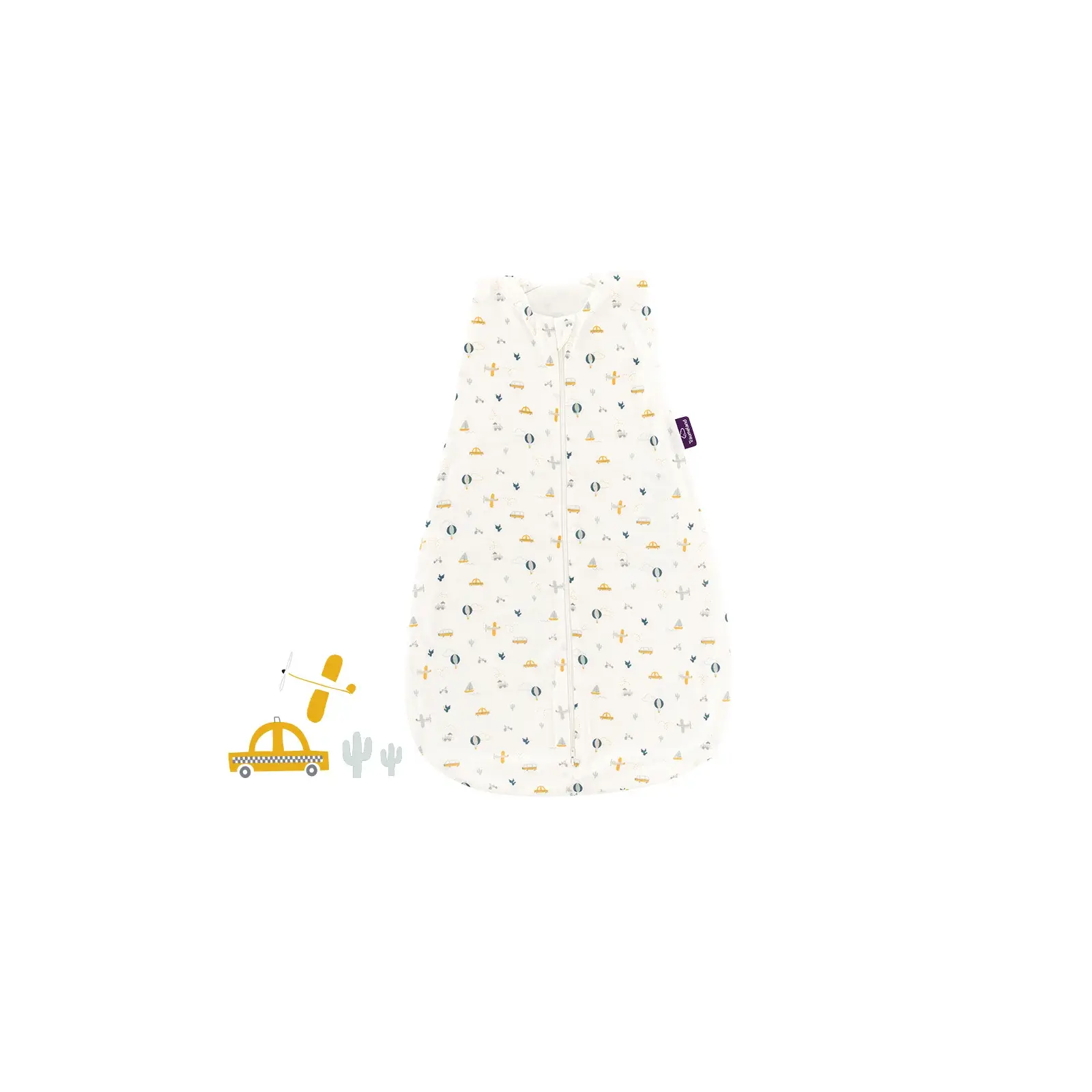 Träumeland - Sommer-Schlafsack Tencel (0,5 TOG) Anker Gr. 90
