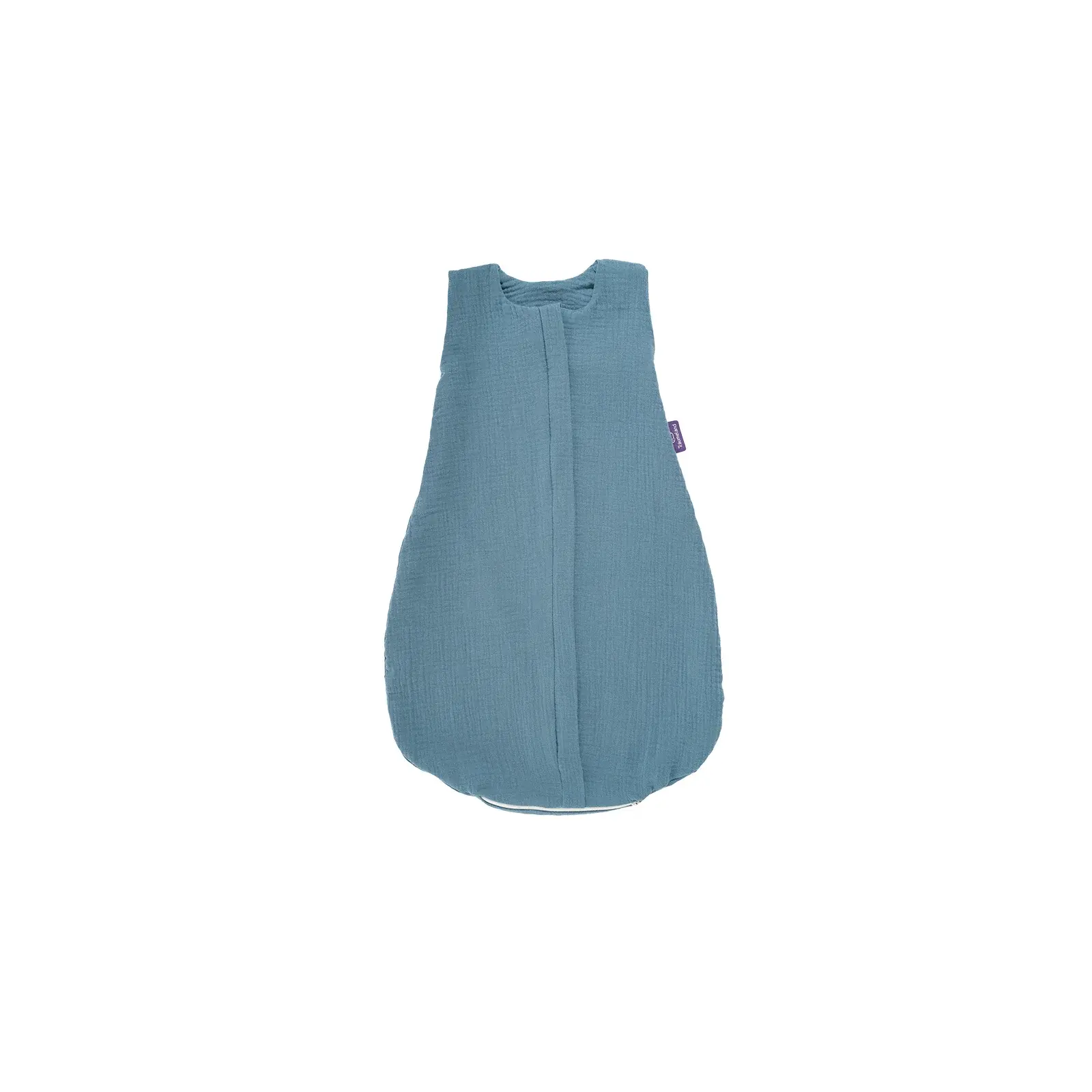 Träumeland - Sommer-Schlafsack Baumwoll-Musselin (0,5 TOG) jeansblau Gr. 60