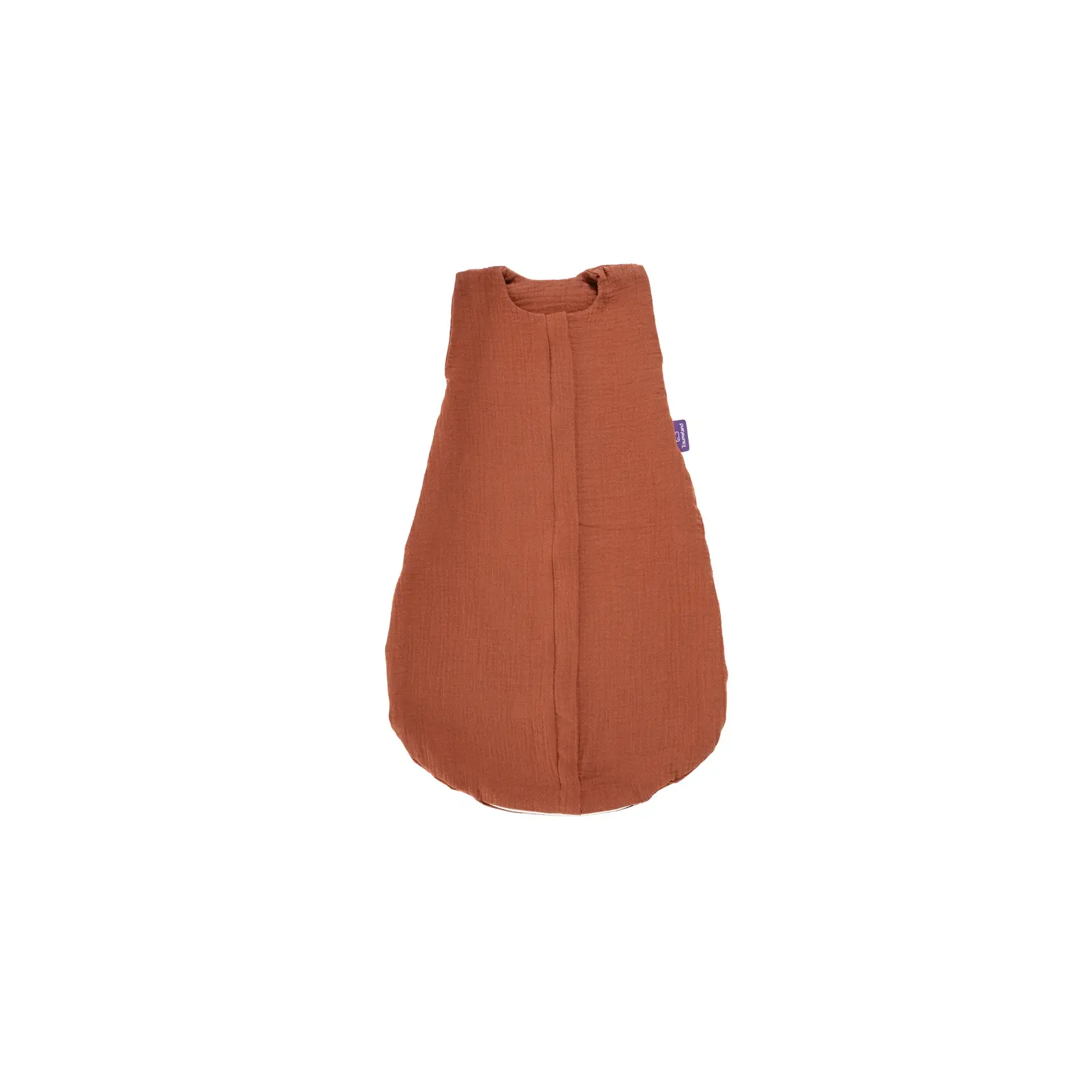 Träumeland - Sommer-Schlafsack Baumwoll-Musselin (0,5 TOG) terrakotta Gr. 90