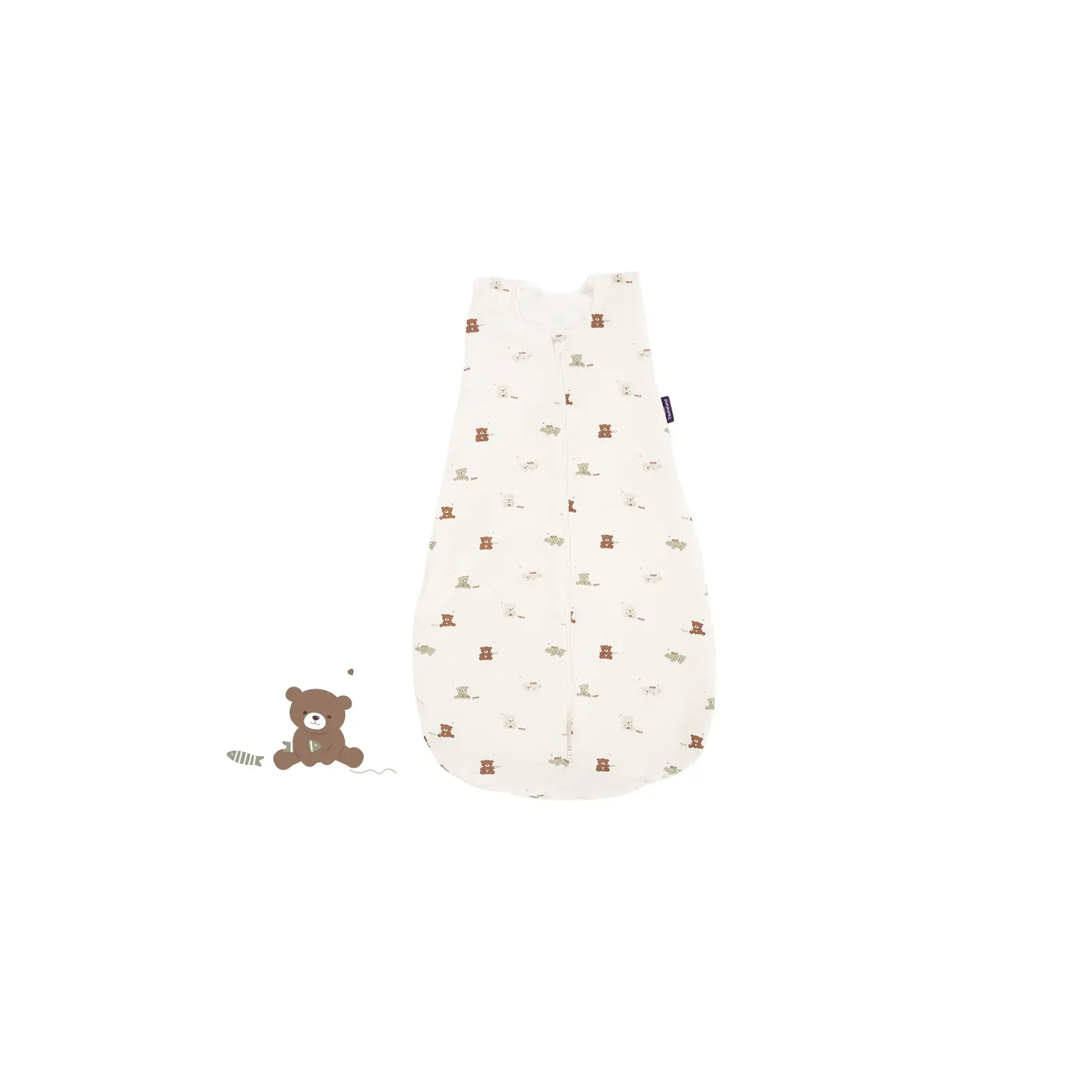 Träumeland - Sommer-Schlafsack Baumwoll-Jersey (0,5 TOG) Patita Gr. 80