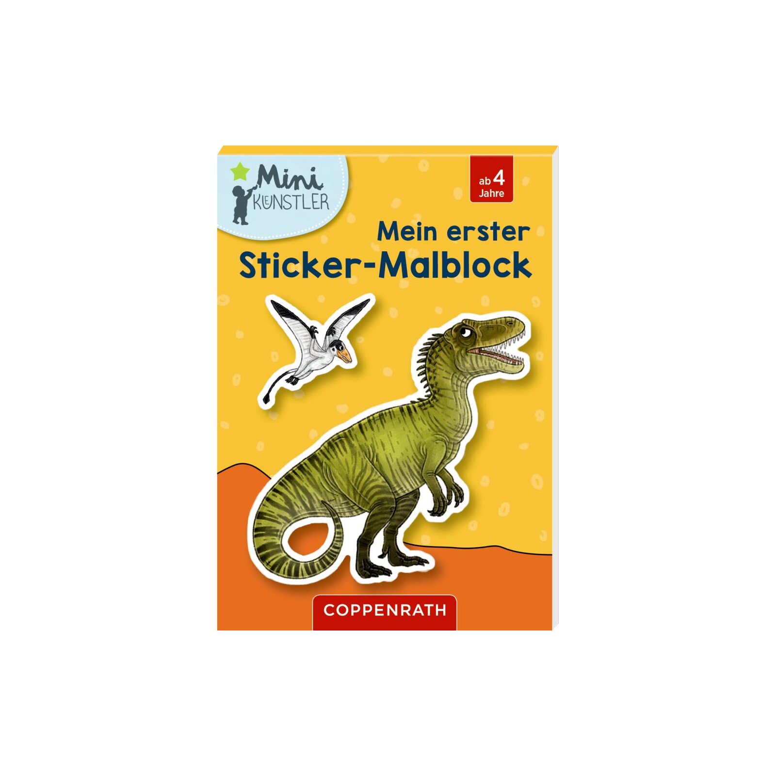 Coppenrath - Mini-Künstler - Meine ersten Stickerbilder Einhorn/Dino/Tiere/Fahrzeuge, sort. (40)