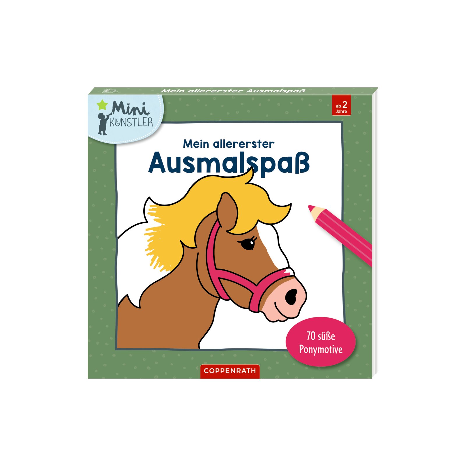 Coppenrath - Mini-Künstler - Mein allererster Ausmalspaß: 70 süße Ponymotive (3)