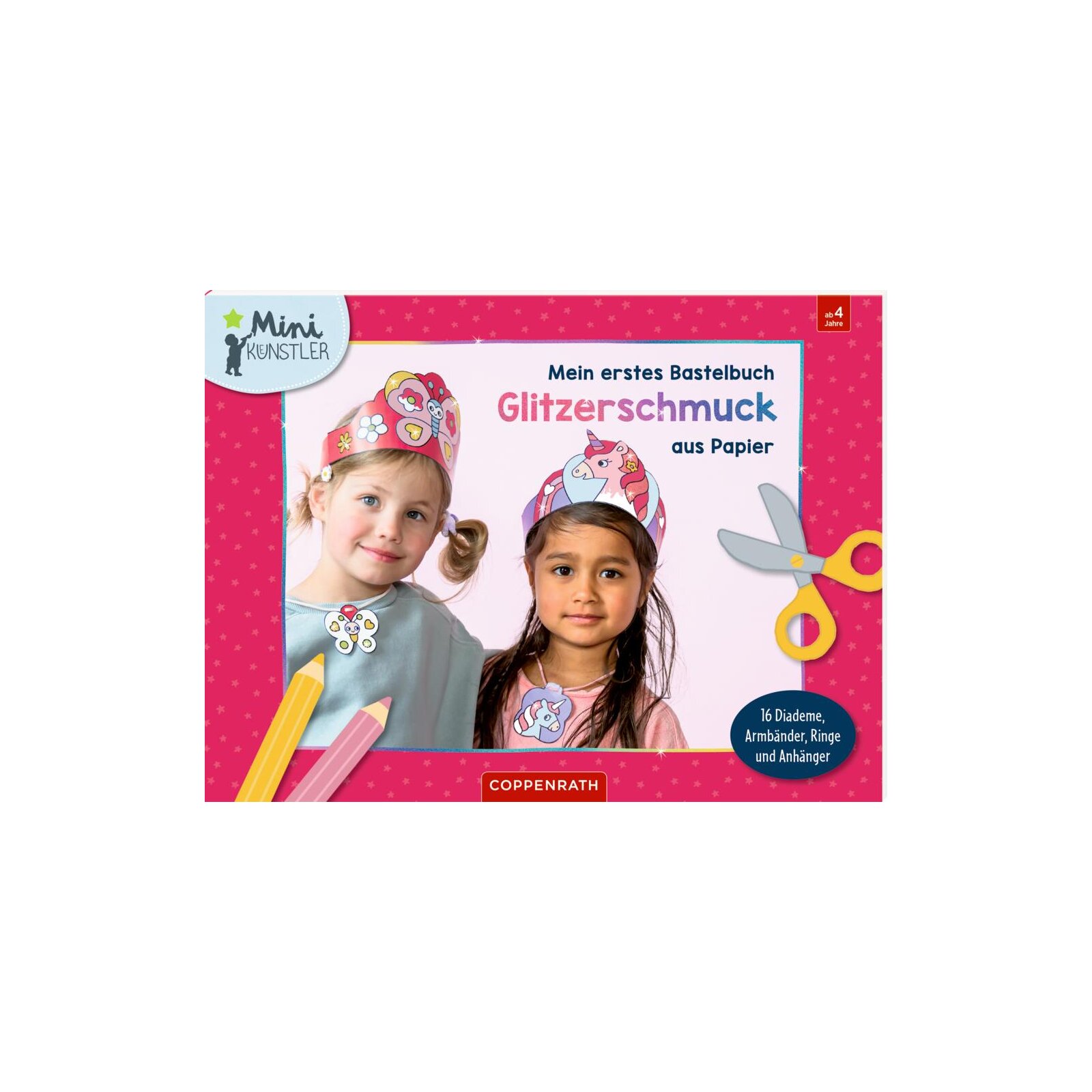 Coppenrath - Mini-Künstler - Mein erstes Bastelbuch: Glitzerschmuck aus Papier (3)
