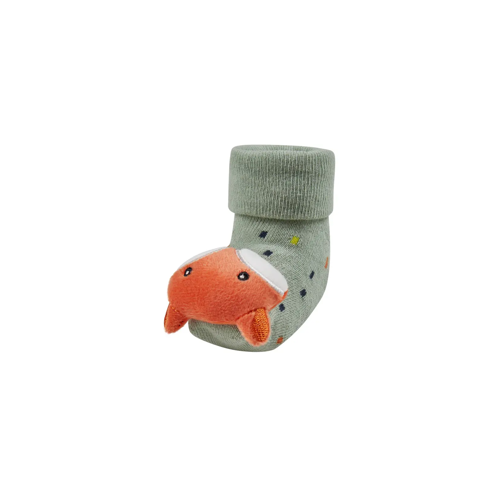 Sterntaler - Baby Rasselsocken Fuchs eisgrün Gr. 15/16 (A)