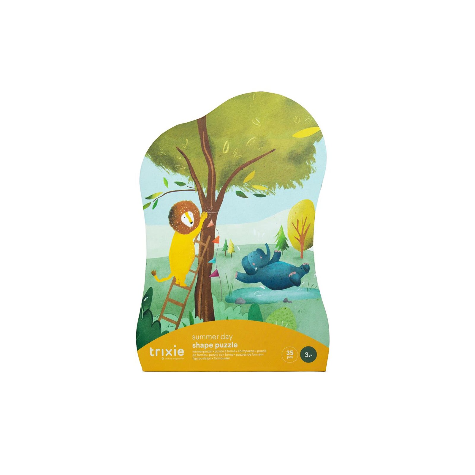 Trixie - Formpuzzle - 35 Teile - ab 3 Jahre - Sommertag (4)