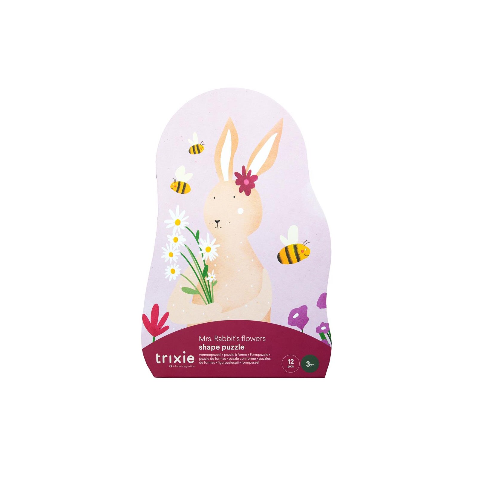 Trixie - Mrs. Rabbit's Formpuzzle Blumen 12 Teile (4)