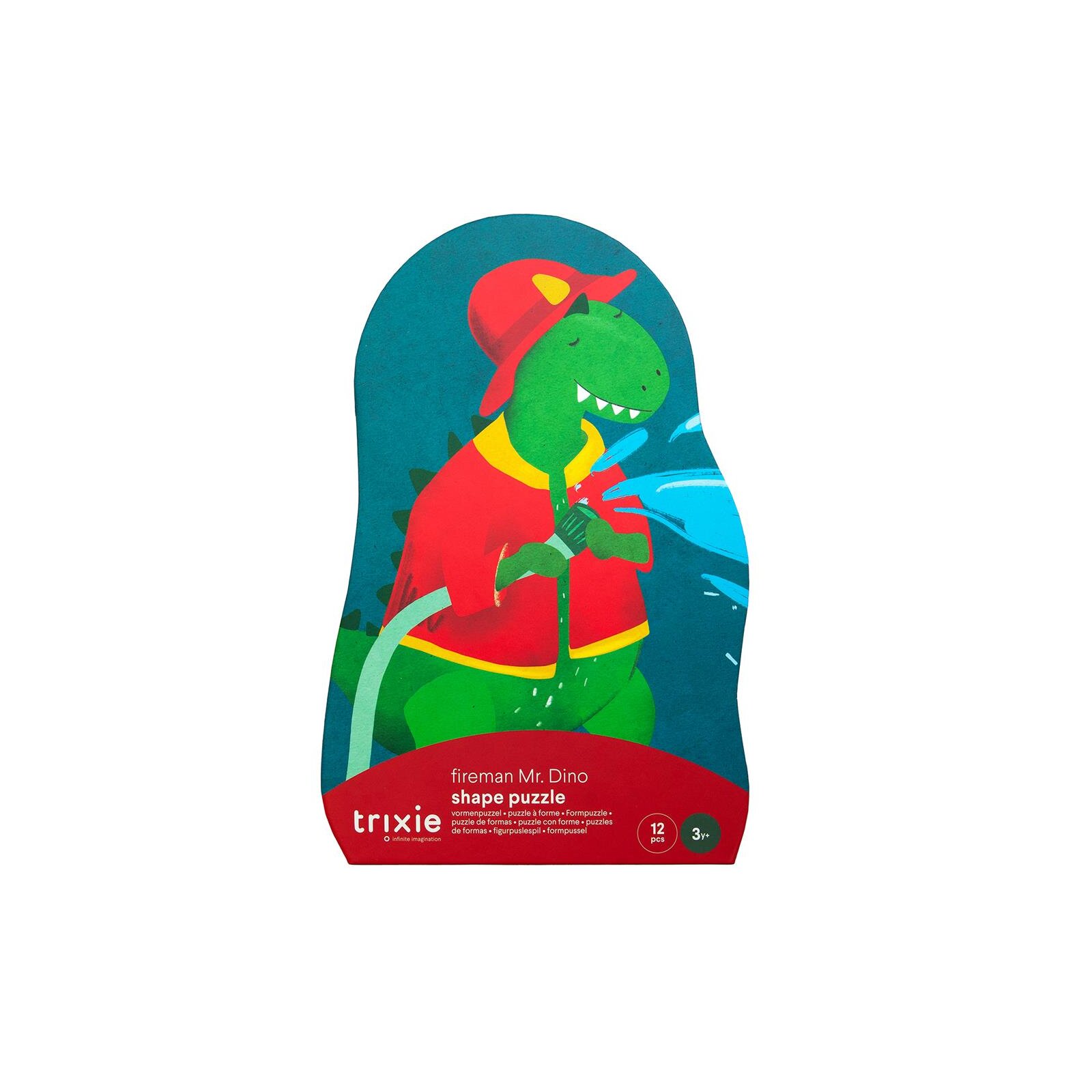 Trixie - Mr. Dino Formpuzzle Feuerwehrmann 12 Teile (4)