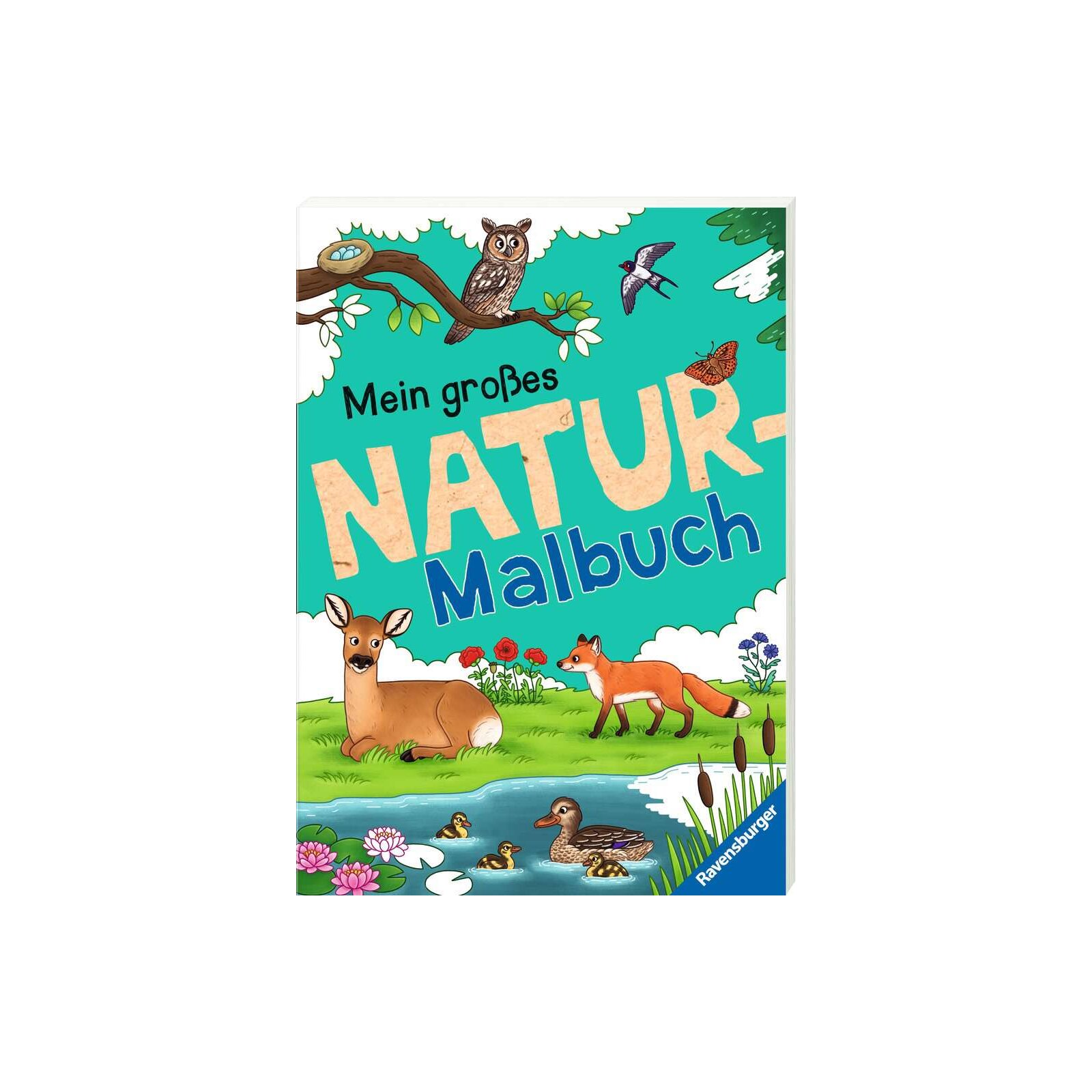 Ravensburger - Mein großes Natur-Malbuch