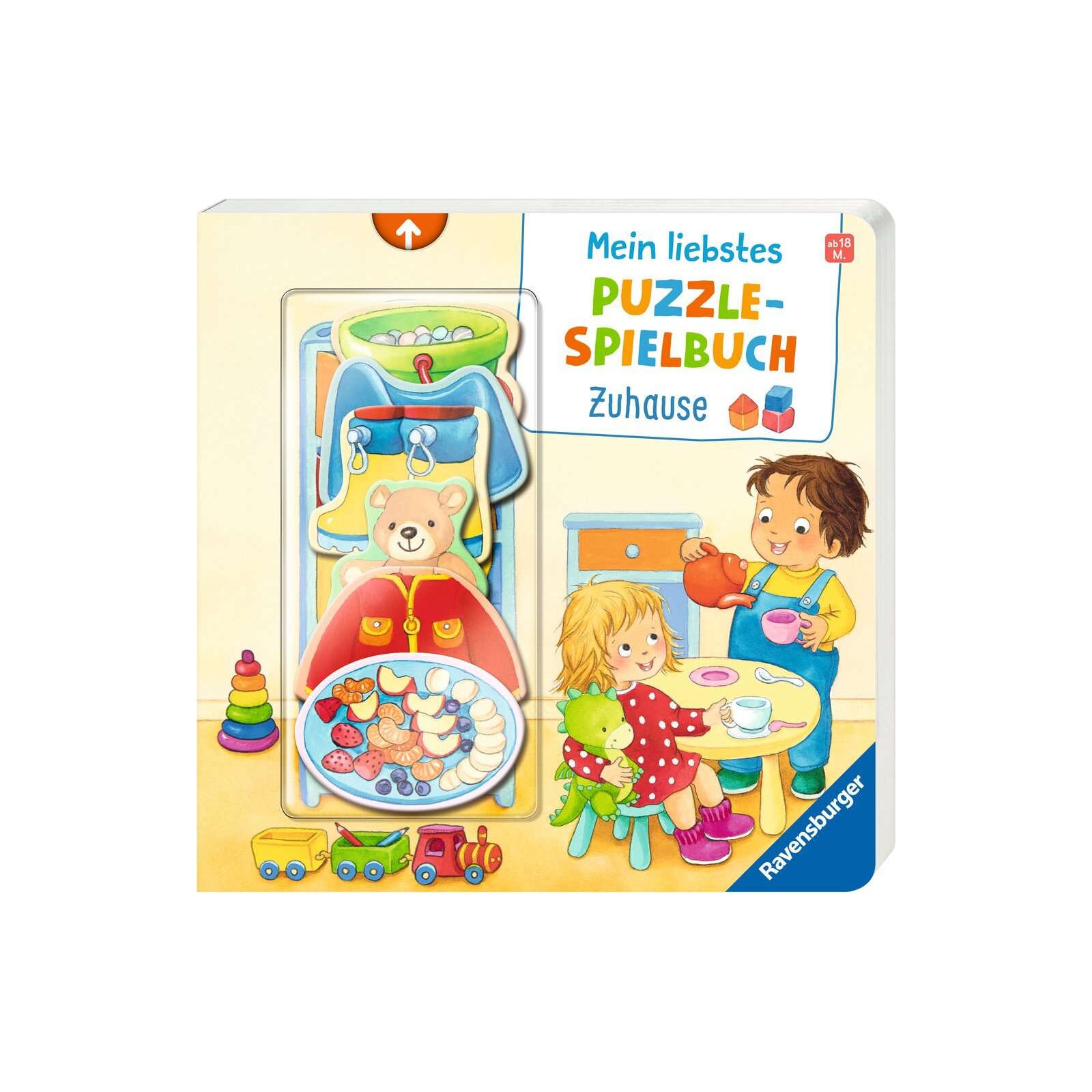 Ravensburger - Mein liebstes Puzzle-Spielbuch: Zuhause
