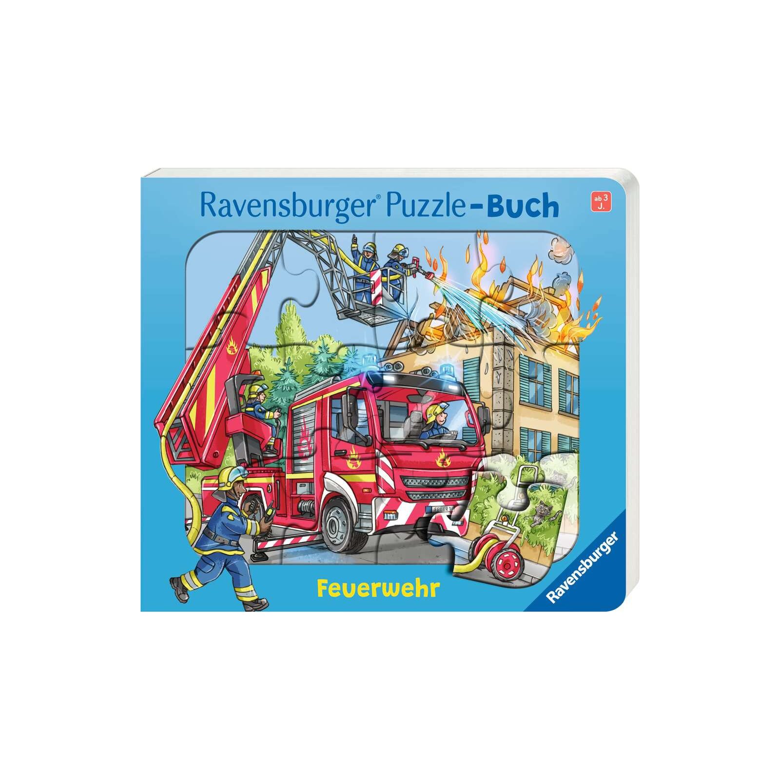Ravensburger - Puzzle-Buch: Feuerwehr