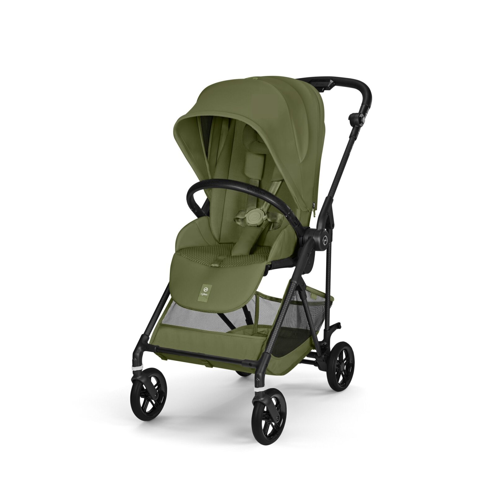 Cybex - Gold Melio Carbon 3.0 Buggy Moss green