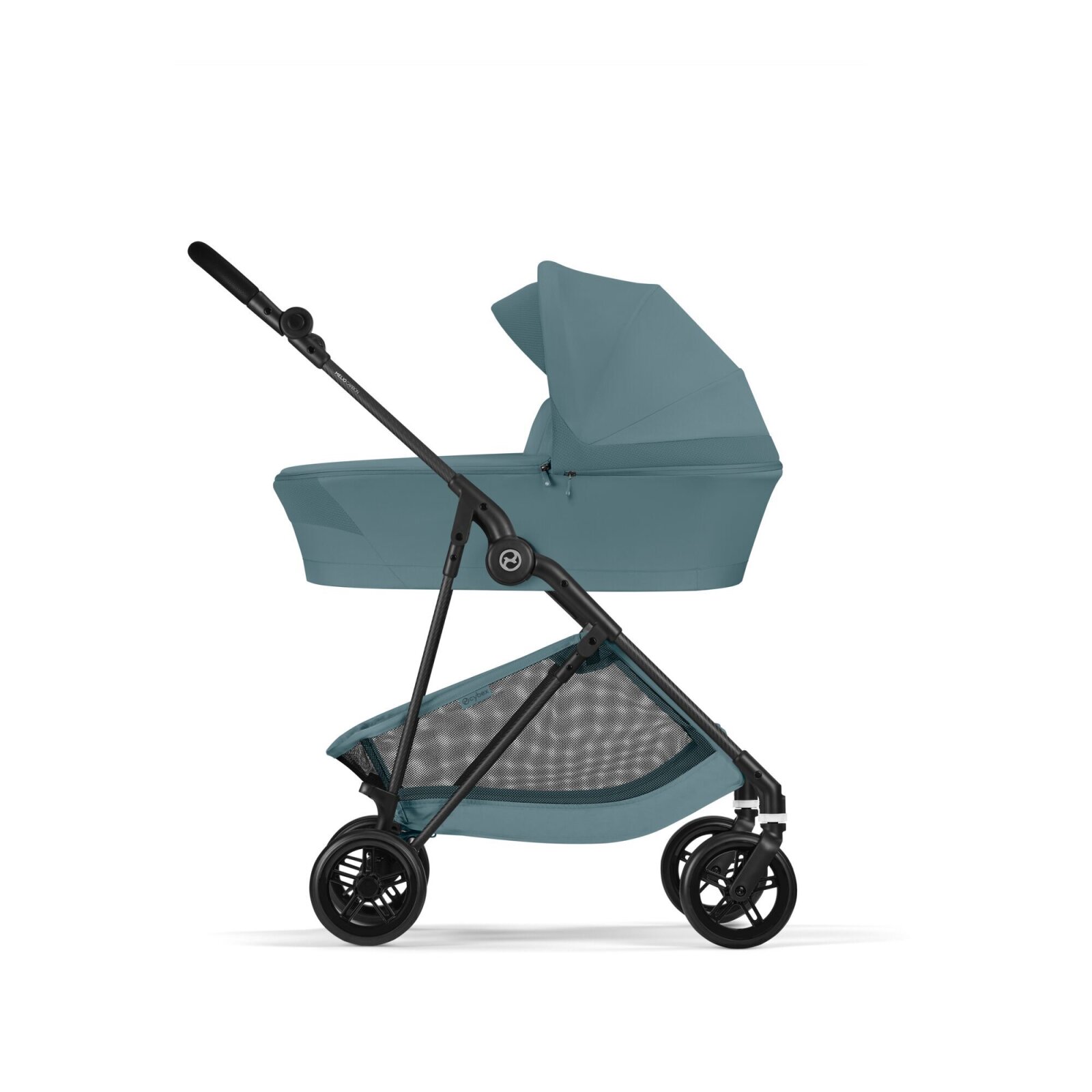 Cybex - Gold Melio Carbon 3.0 Kombikinderwagen 2 in 1 Stormy blue