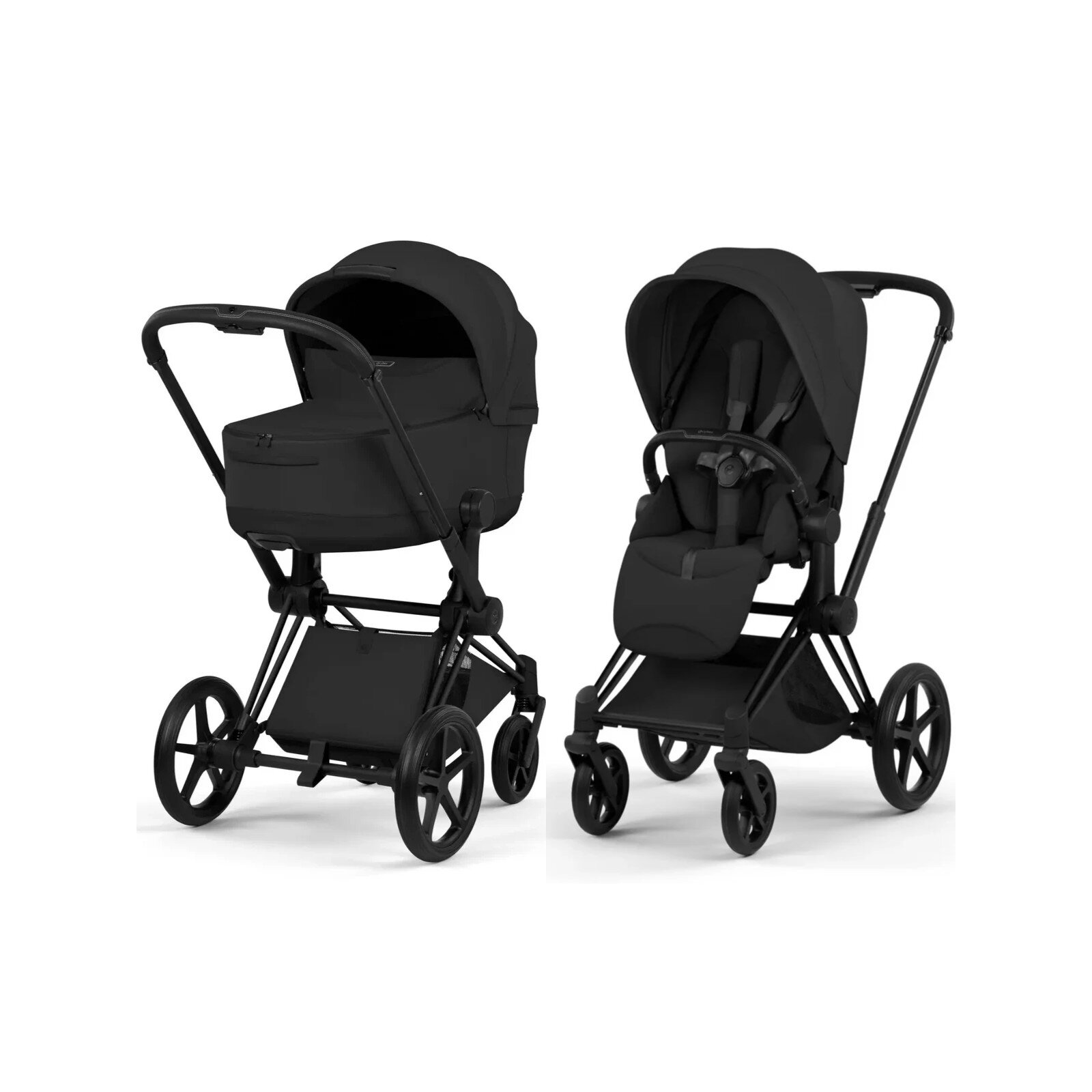 Cybex - Platinum PRIAM 5 Style 2 in 1 Kombikinderwagen Sepia black