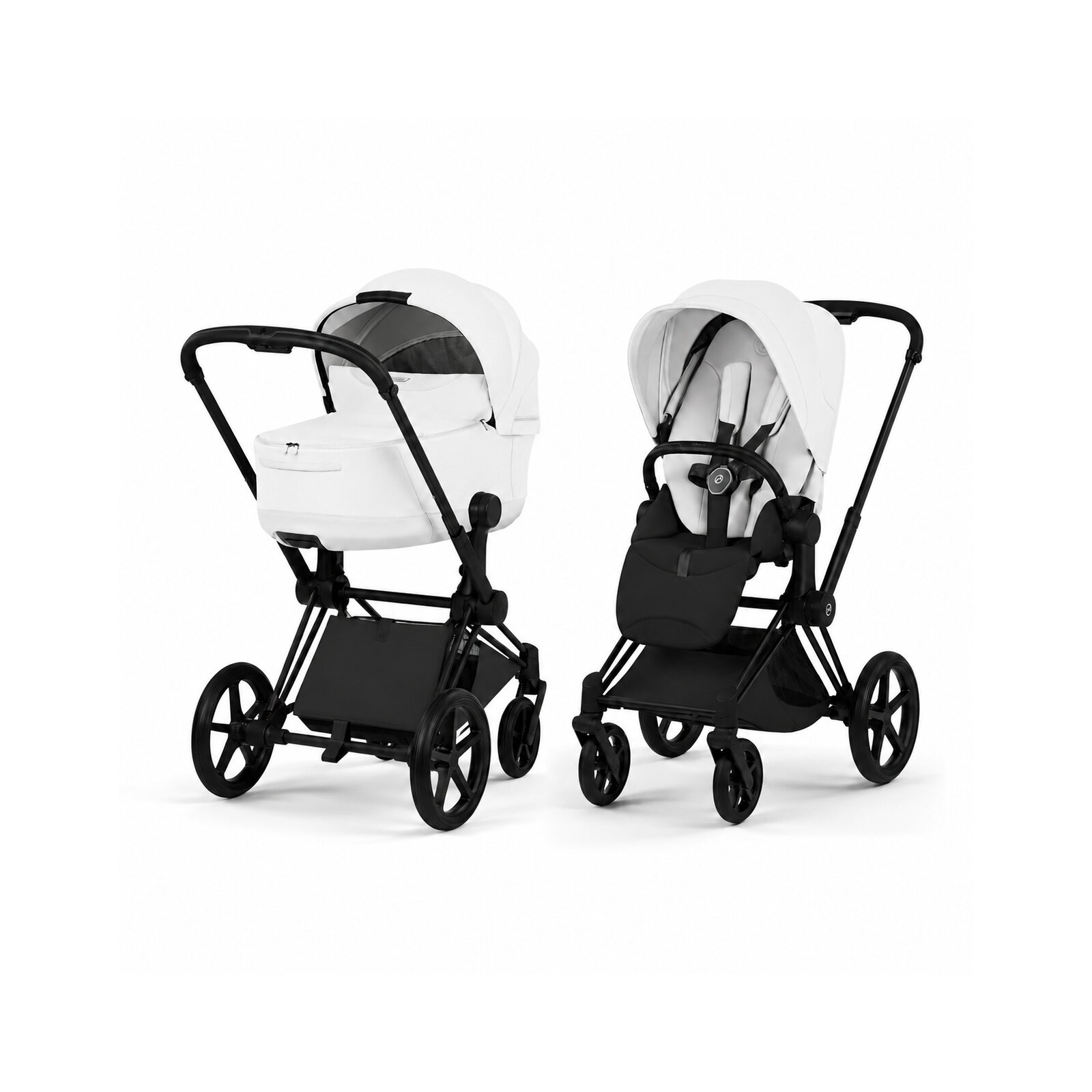 Cybex - Platinum PRIAM 5 Style 2 in 1 Kombikinderwagen Off white