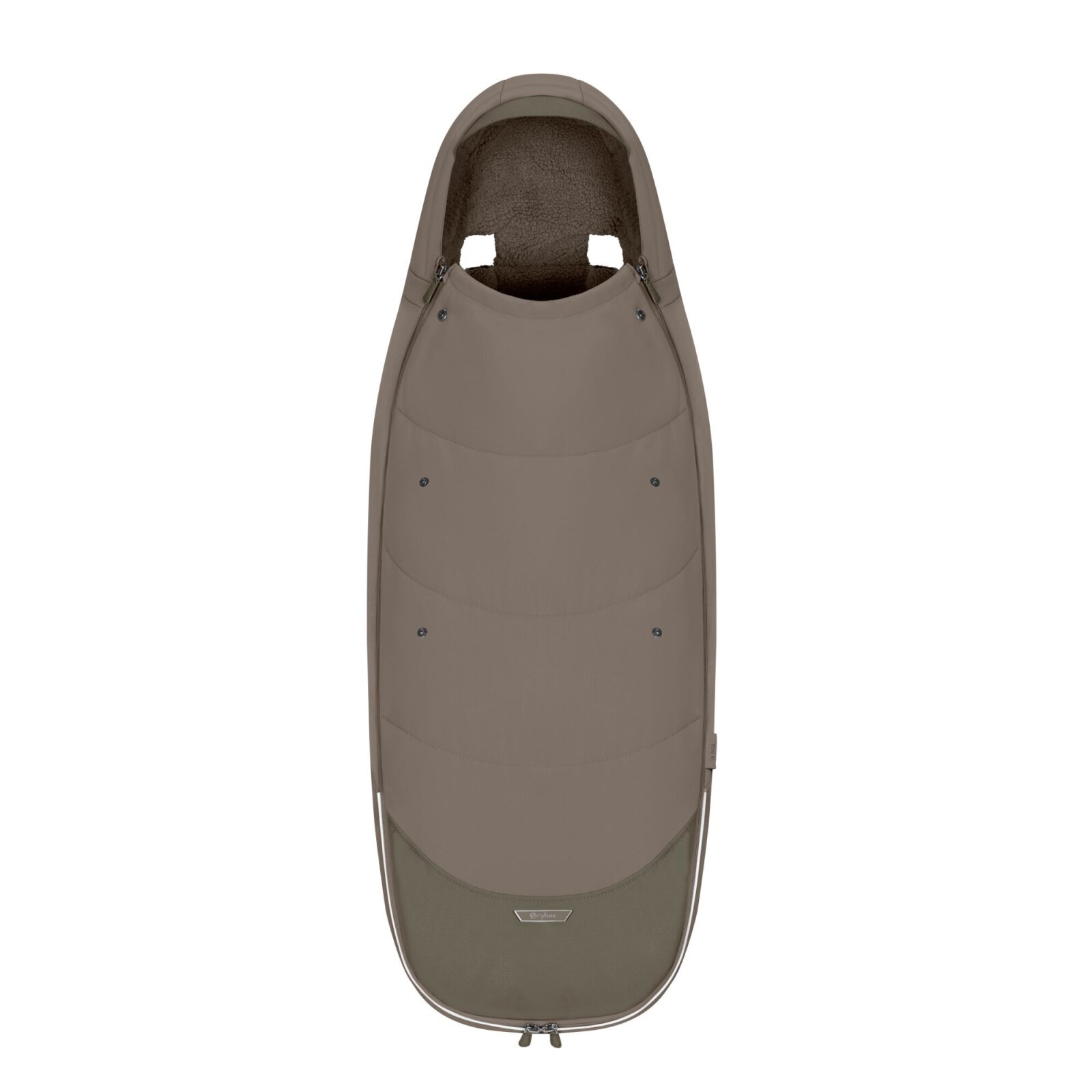 Cybex - Platinum Winter-Fußsack (TOG 5) für PRIAM, MIOS, COYA Coconut brown