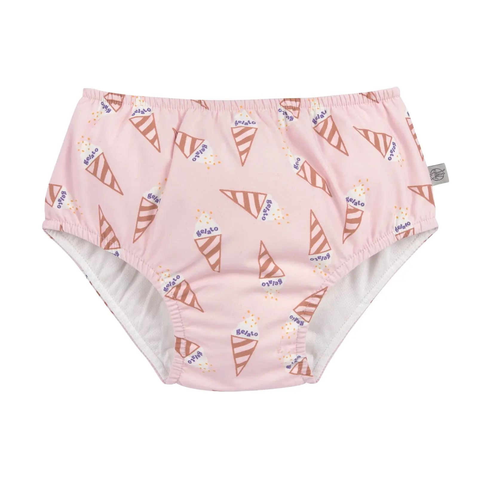 Lässig - Baby Schwimmwindel mit Druckknöpfen Hellrosa Gr. 74/80