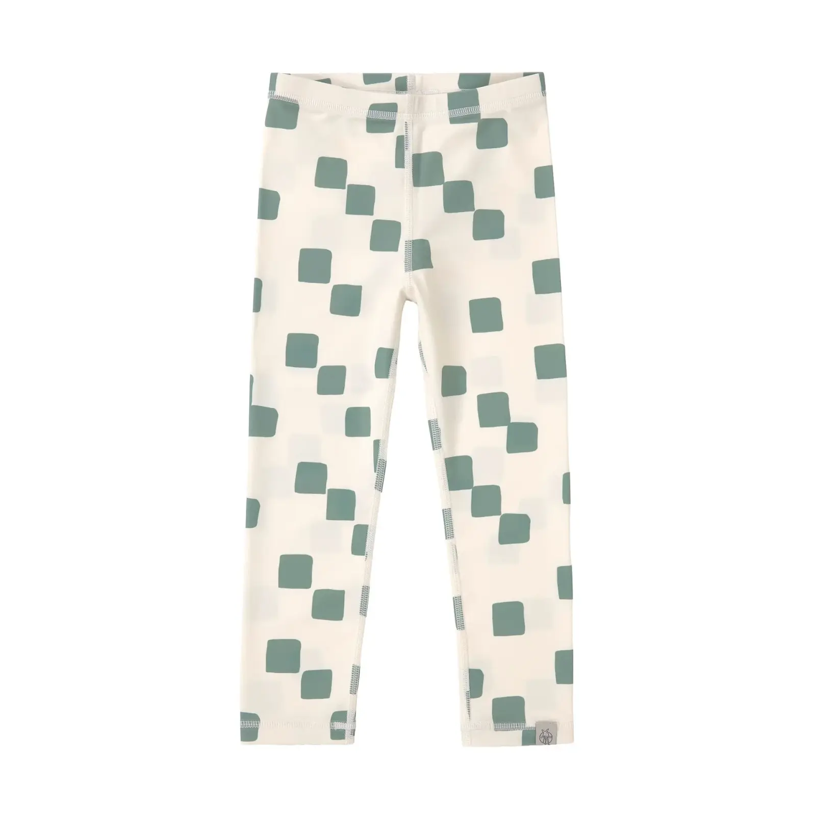 Lässig - Kinder Badehose lang (UV Schutz) grün weiß Gr. 74/80