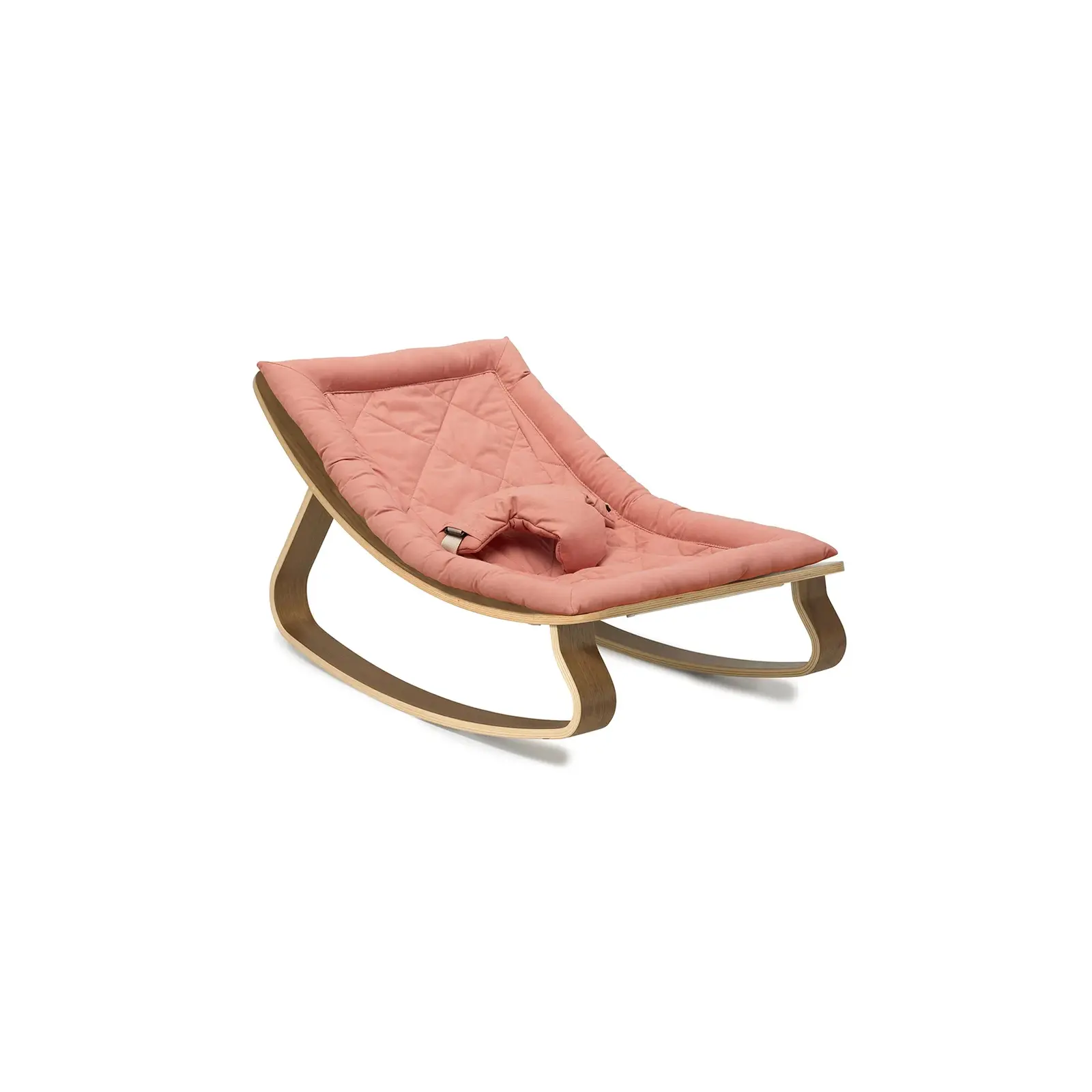 Charlie Crane - LEVO Babywippe aus Walnuss Rose